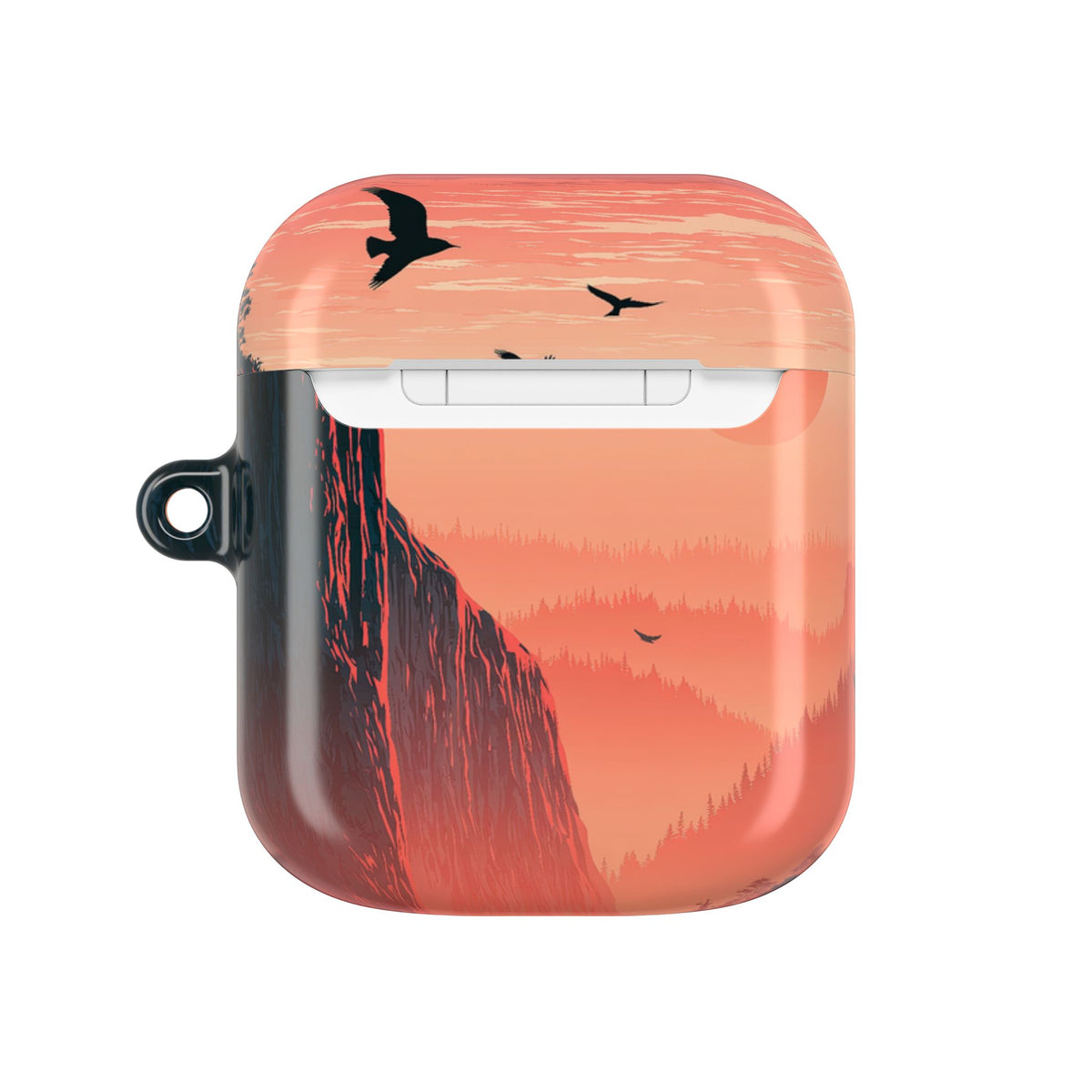 Canyon Dusk · Hard Case for AirPods & AirPods Pro · Orange