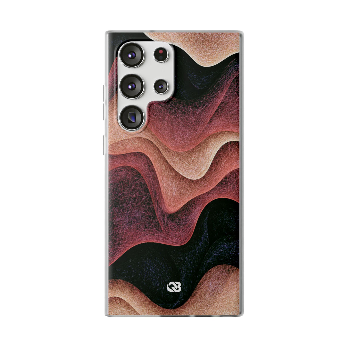 Rose Contour Waves · Lite Phone Case for Samsung · Pink