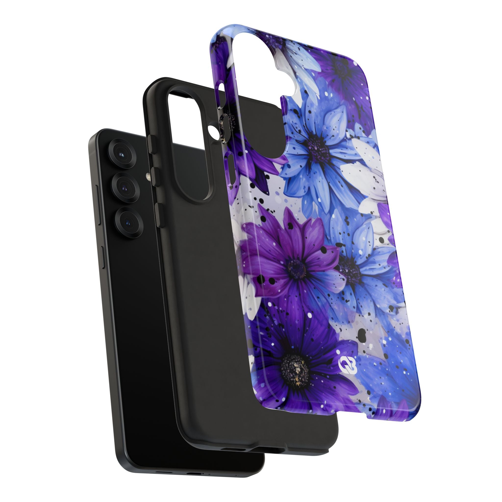 Ink Splatter Blooms · Tough Coque de téléphone pour Samsung