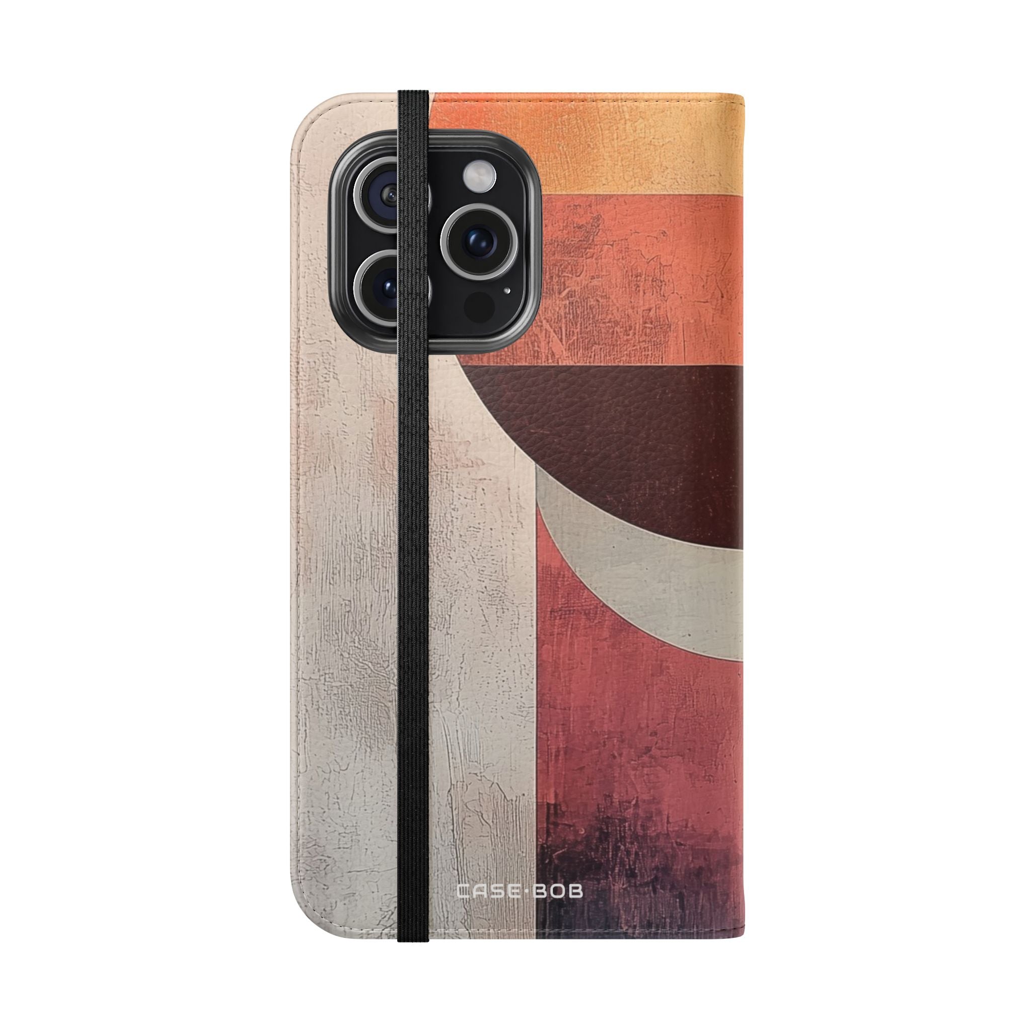 Bicolor Orb Gradient - iPhone 15 Pro Max Case - Wallet