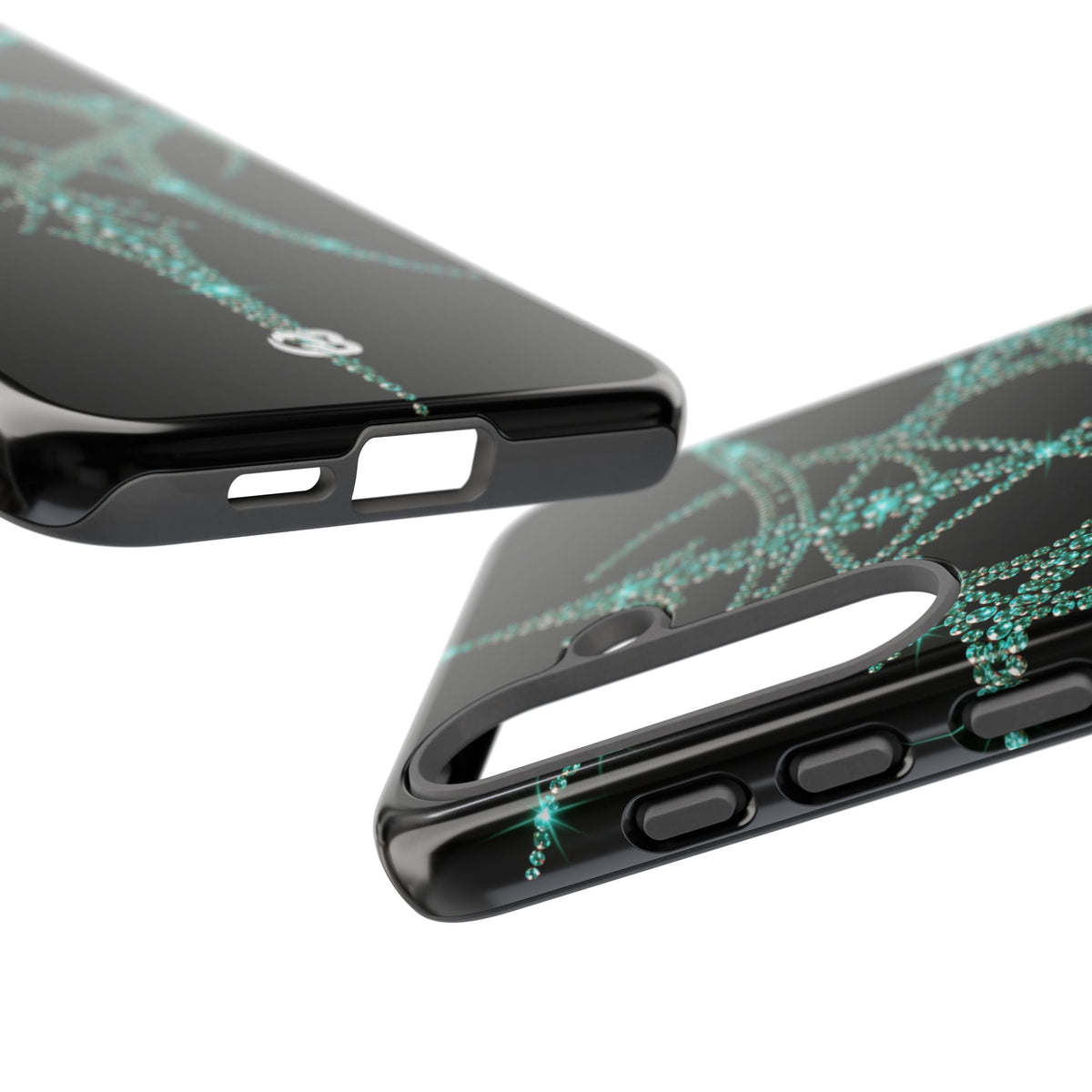 Teal Cyber Sigil · Tough Phone Case for Samsung · Teal