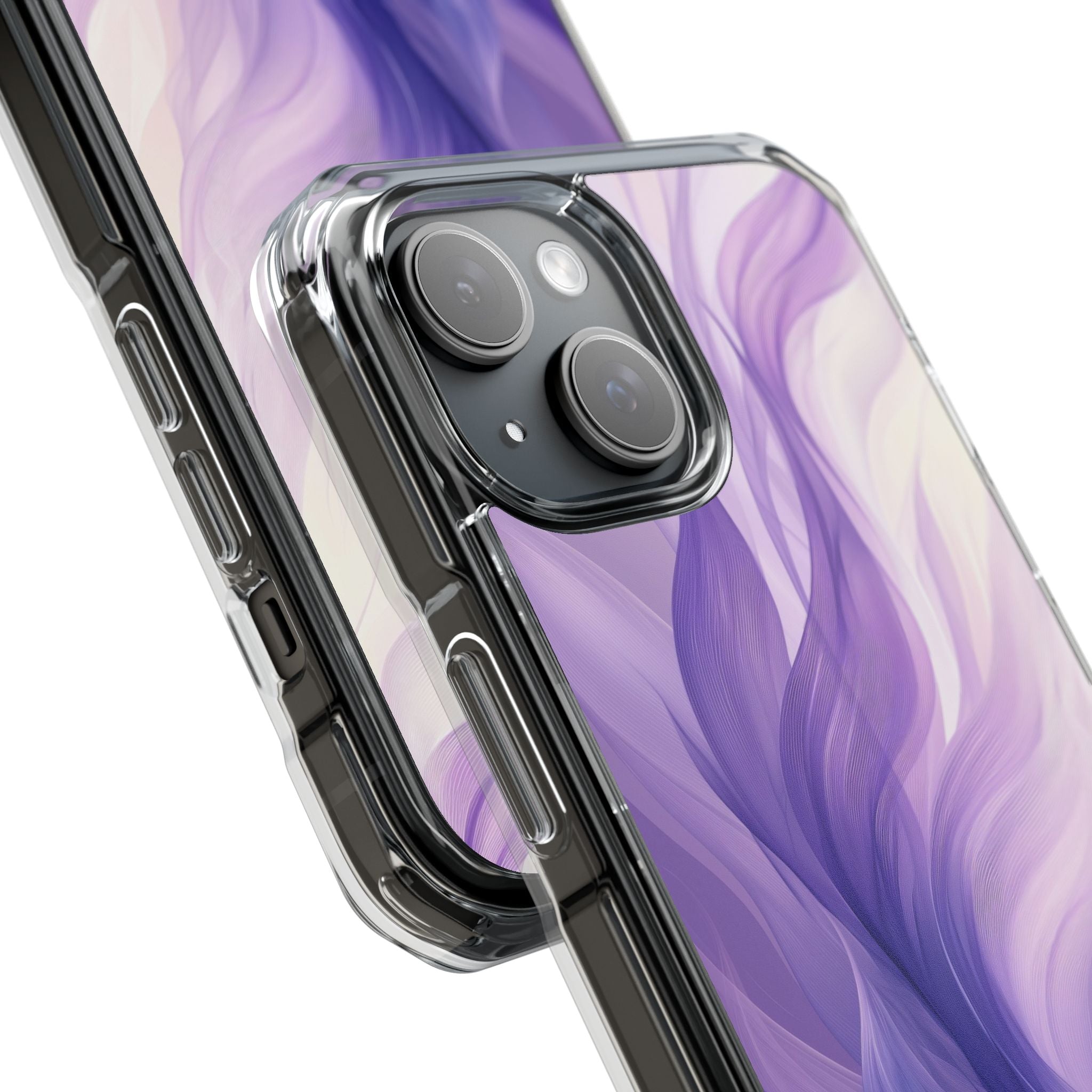 Amethyst Silk Waves · Impact Phone Case for iPhone · Magsafe