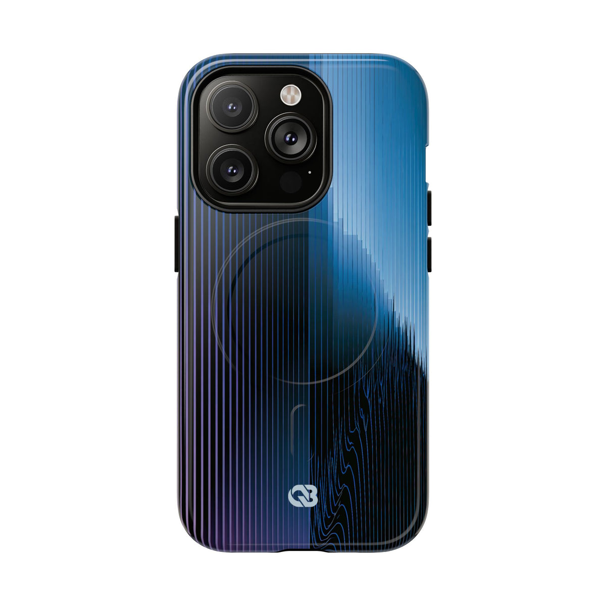 Orbital Horizon · Tough 2.0 Magnetic Phone Case for iPhone · Blue