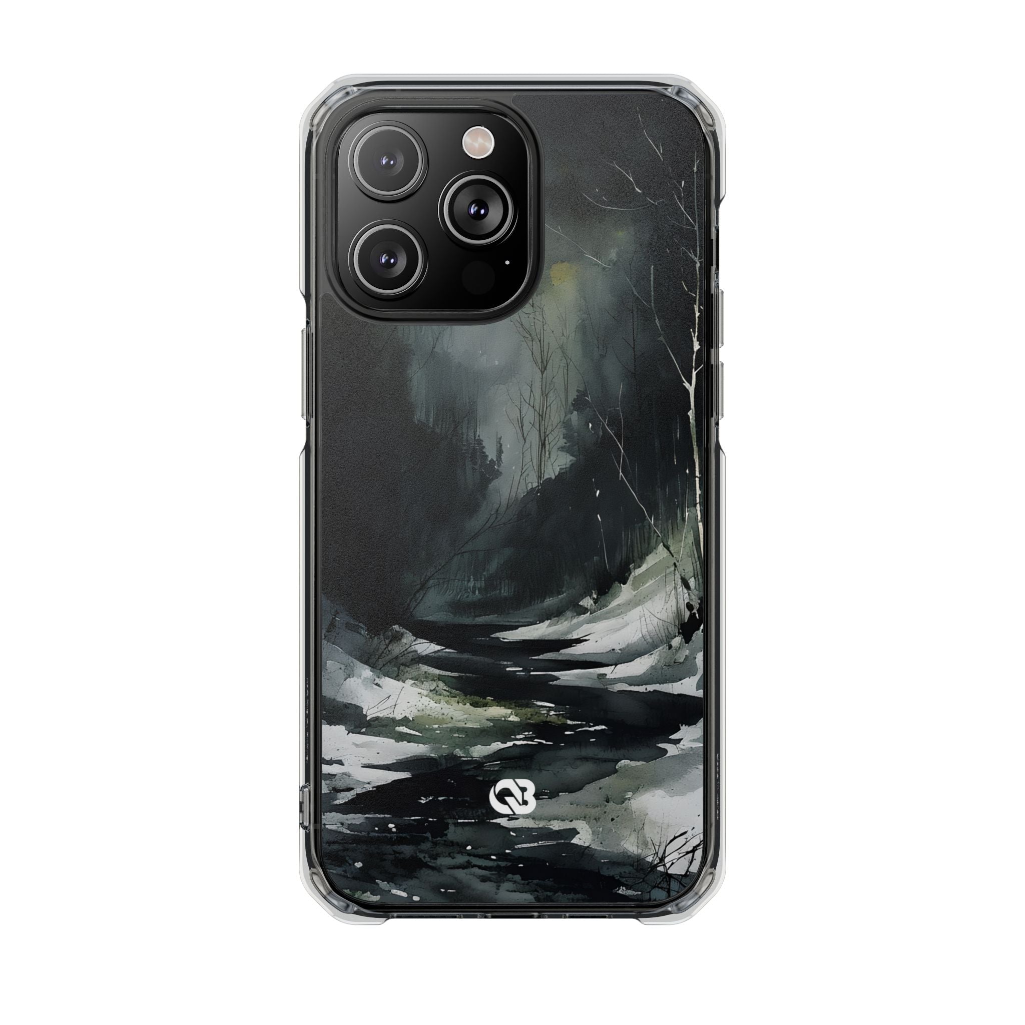 Midnight Winter Hollow · Impact Coque de téléphone pour iPhone · Magsafe