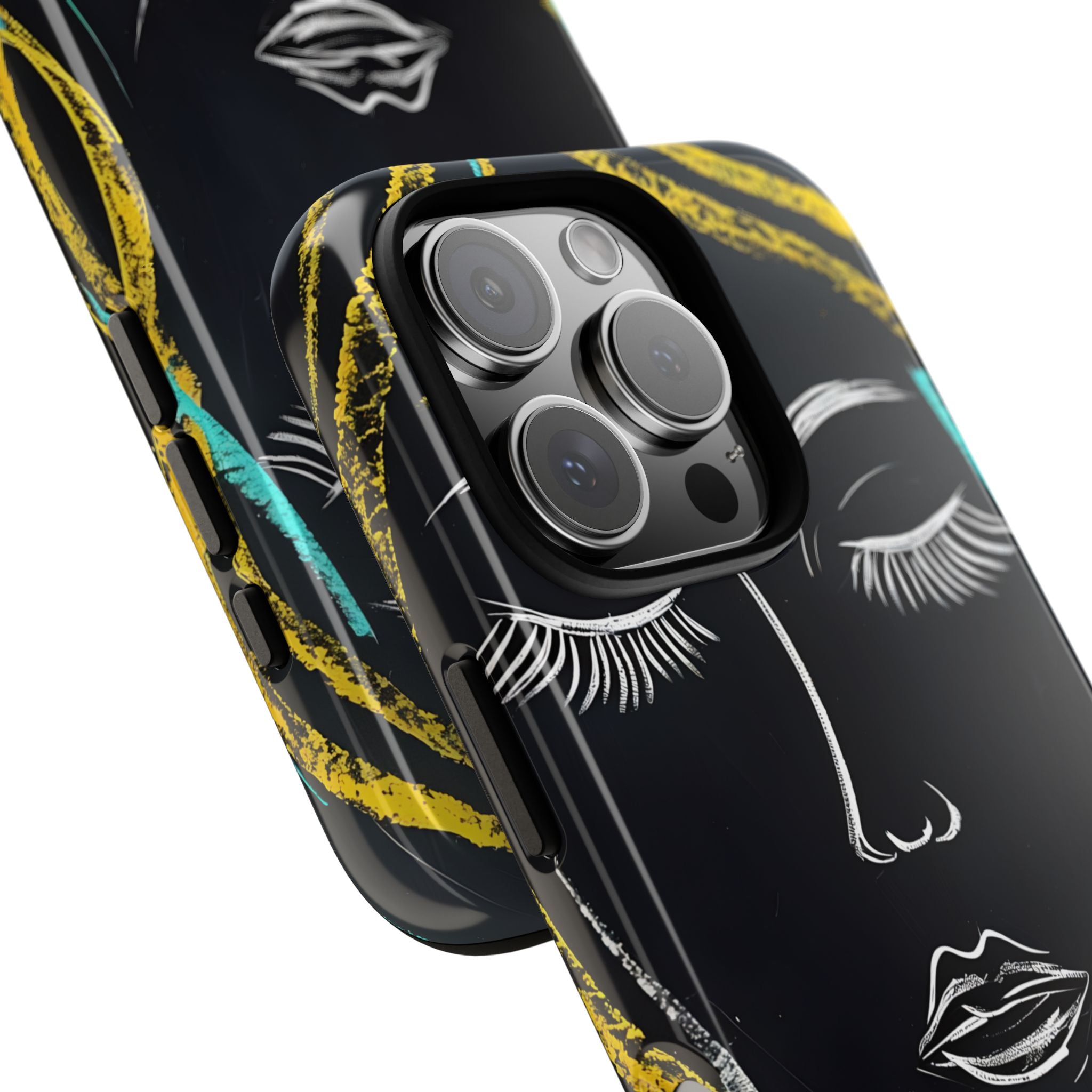 Obsidian Chalk Portrait · Tough