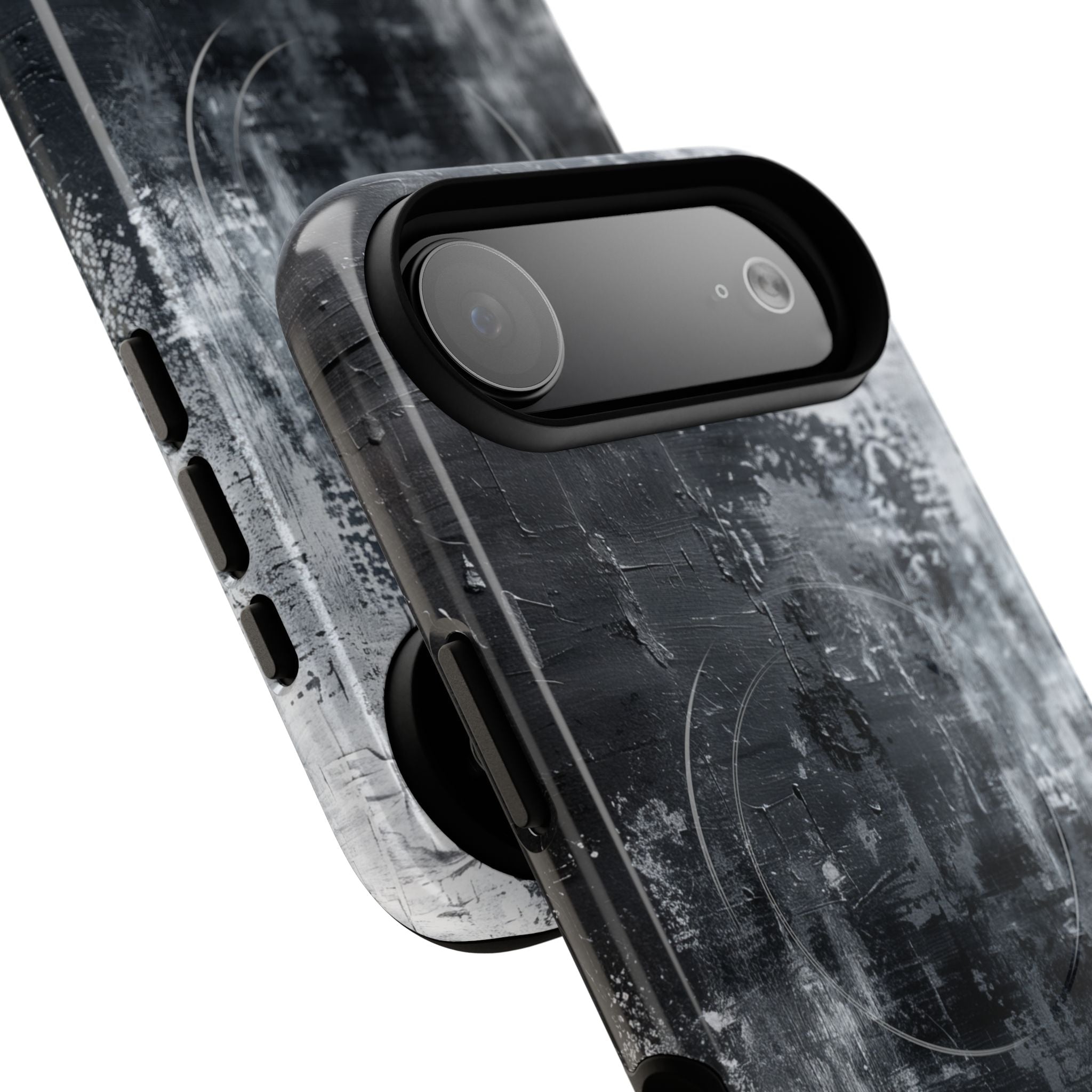 Textured Blackscape iPhone 17 Air Case - Tough+ - CASE•BOB