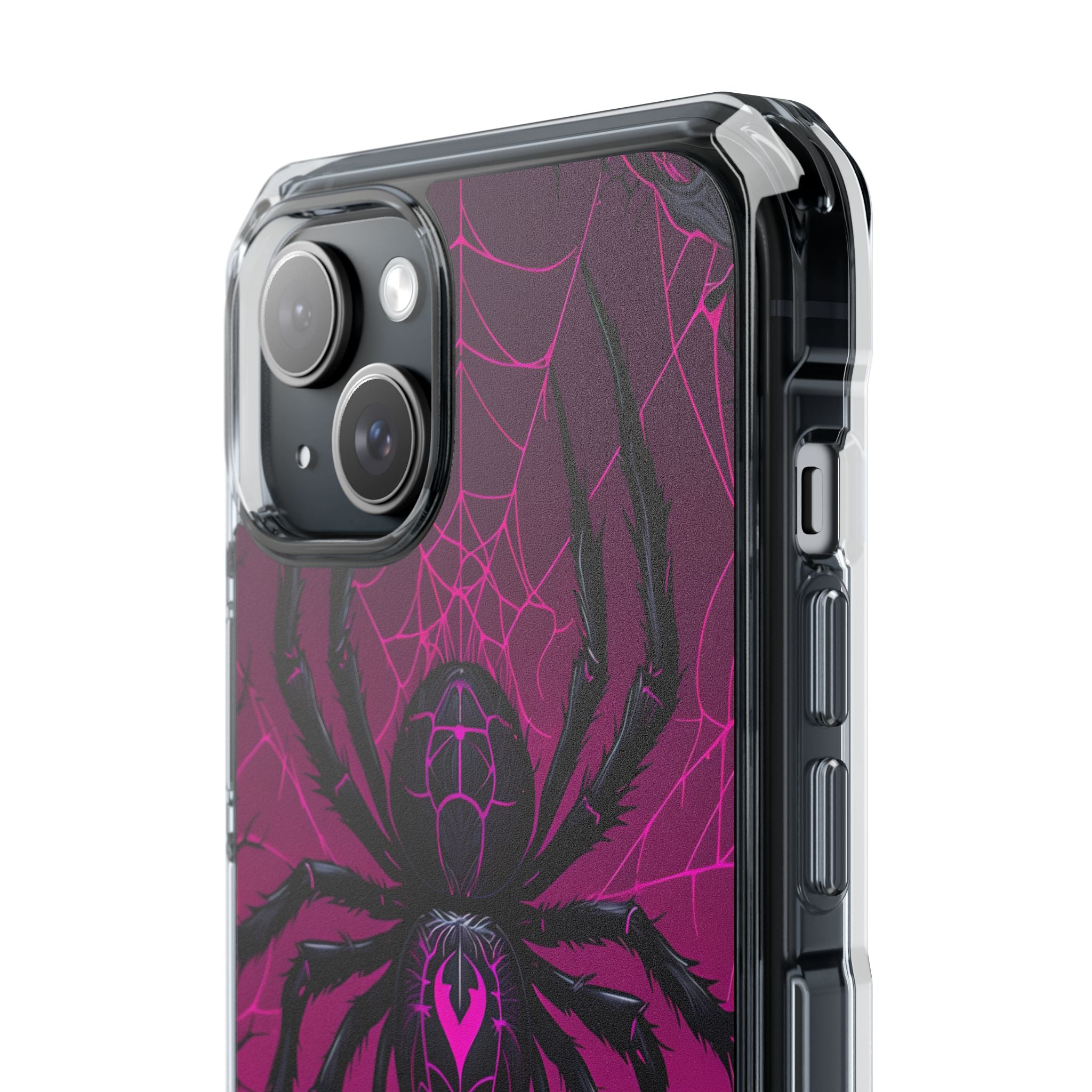 Obsidian Neon Widow · Impact Handyhülle für iPhone · Magsafe