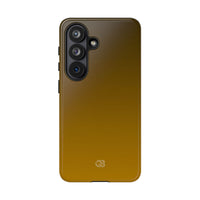 Gold Tough Phone Case for Samsung - Scorched Gold Haze