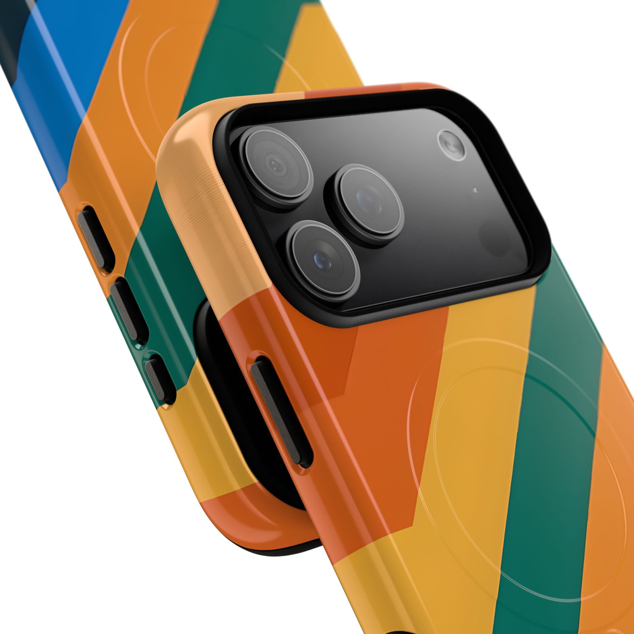 Retro Ridge Lines · Tough+ Magsafe