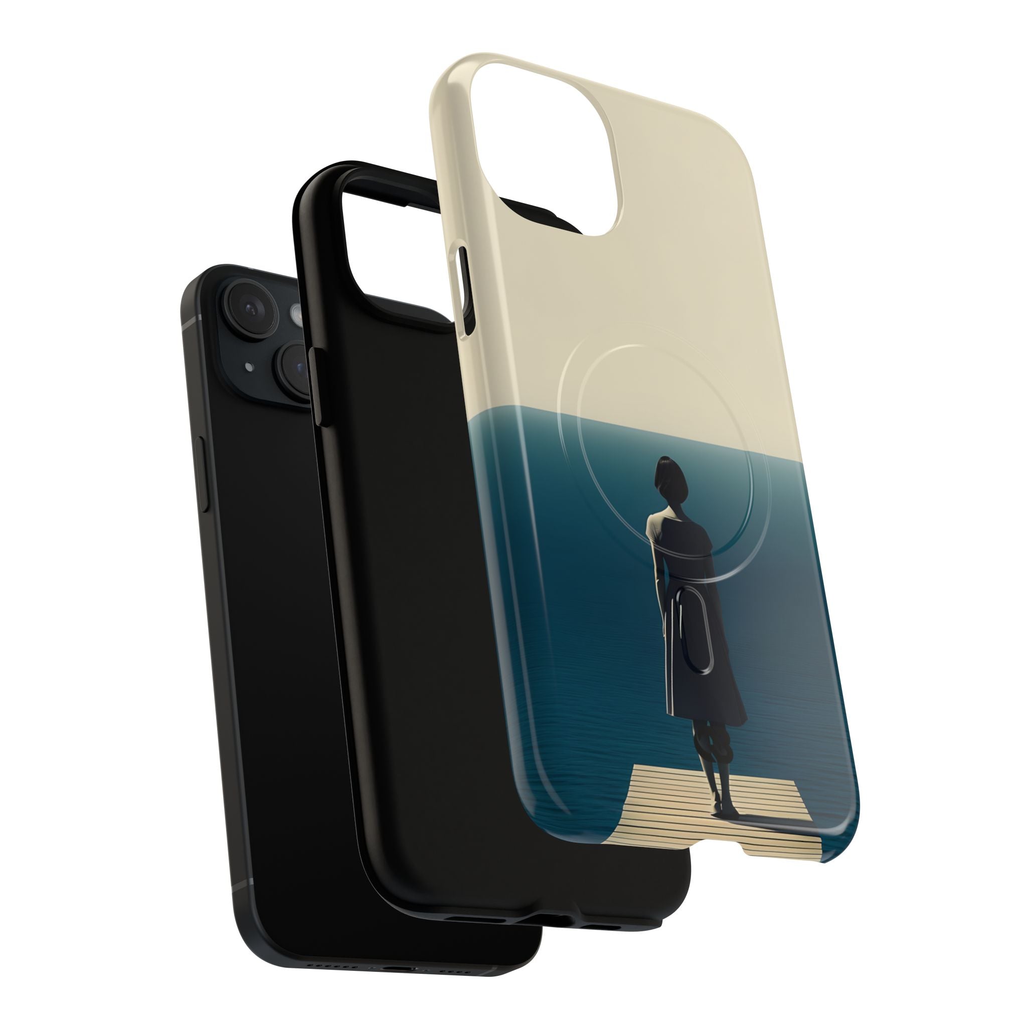 Solitary Blue Horizon · Tough+ Magsafe