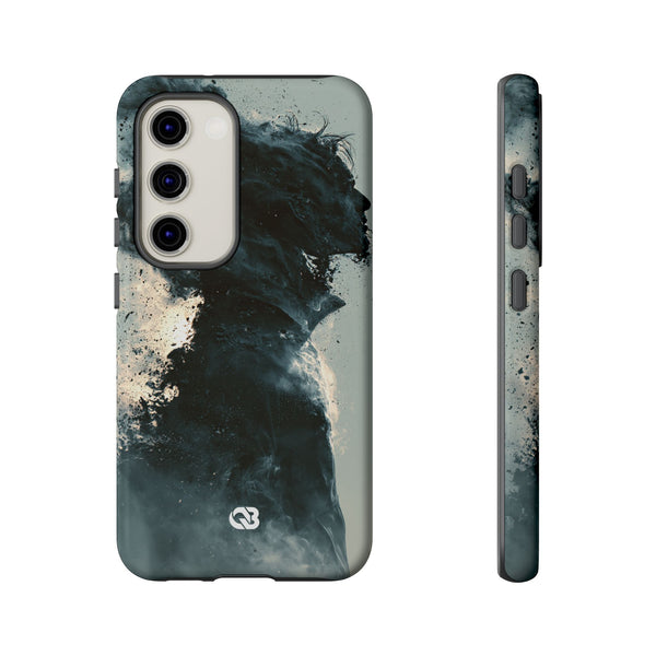 Ashen Dissolution · Tough Phone Case for Samsung · Black