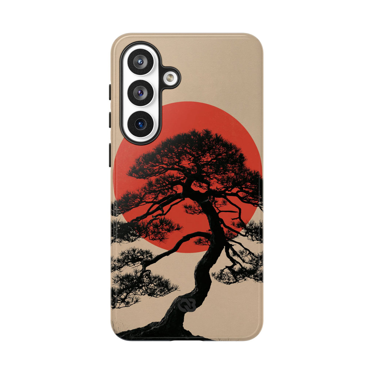 Crimson Pine Solitude · Tough Phone Case for Samsung · Beige