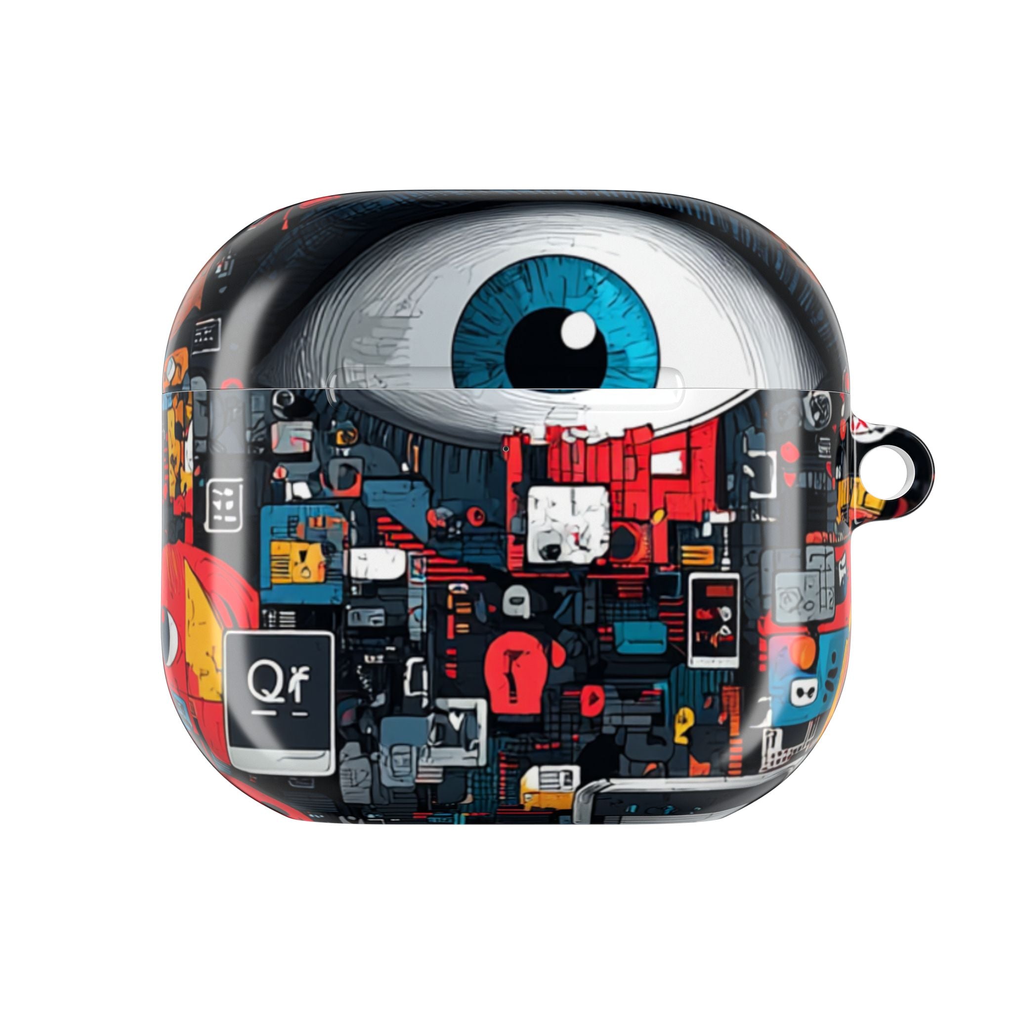 Blue Gaze Mosaic - AirPods Case