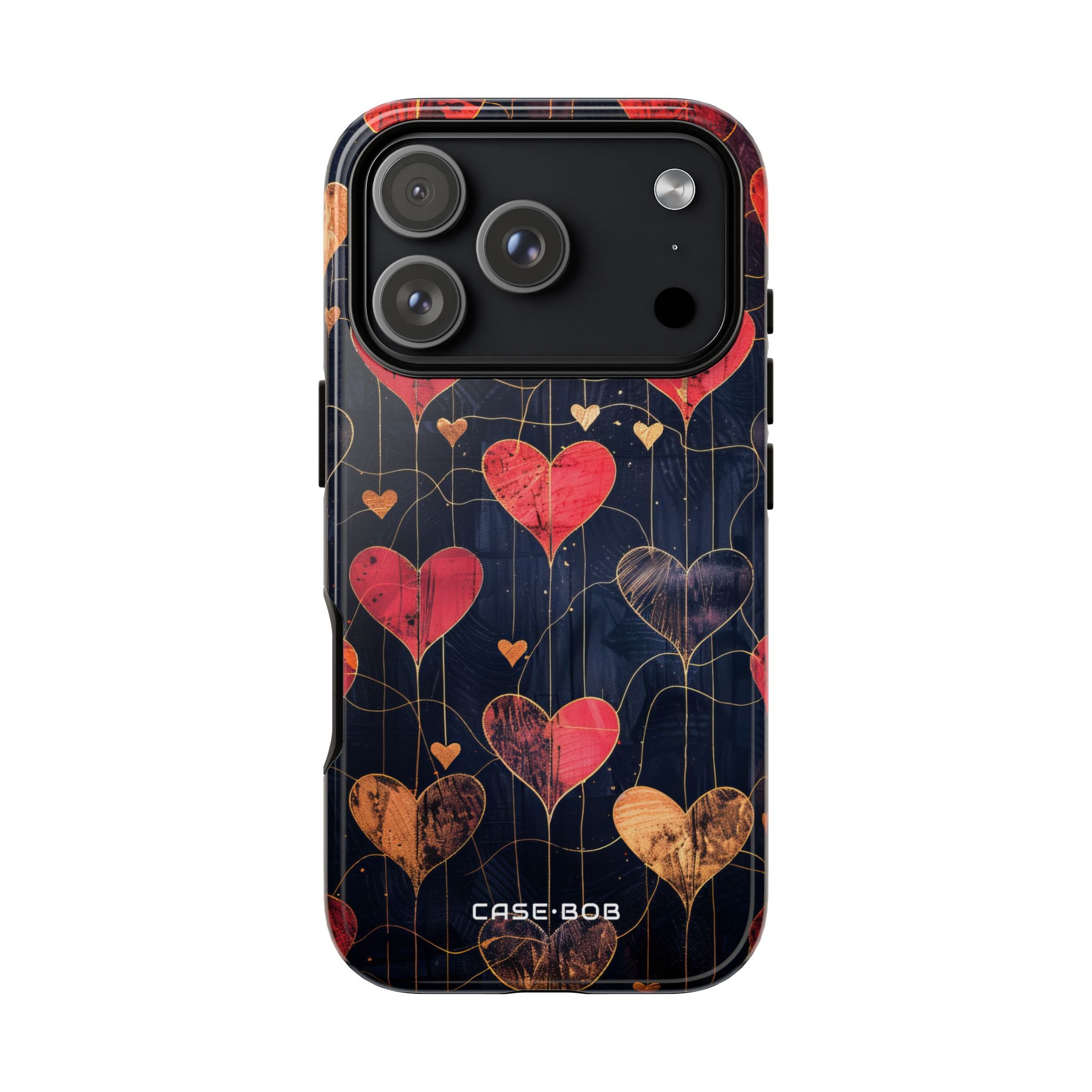 Golden Hearts Network iPhone 17 Pro Case - Tough - CASE•BOB