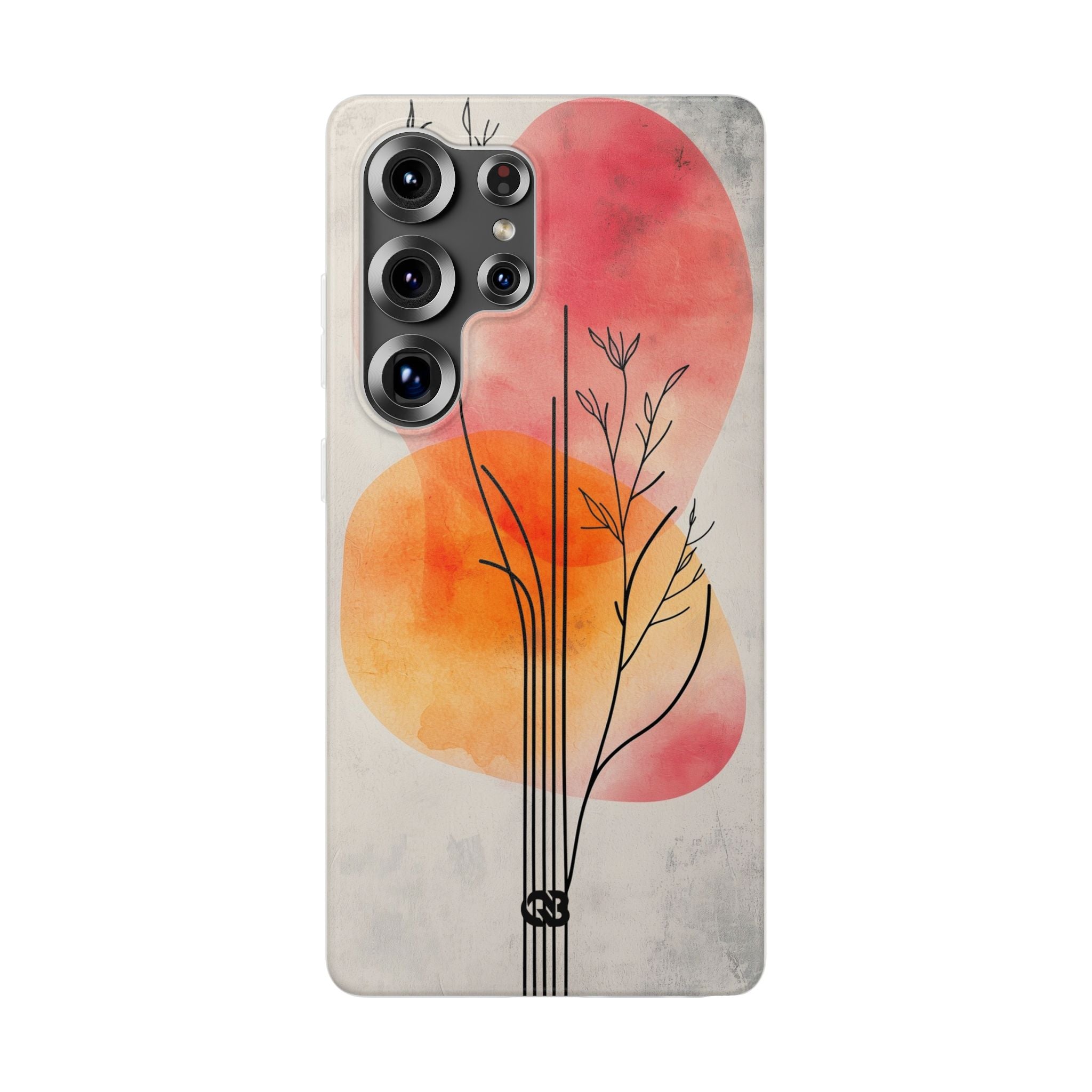 Crimson Bloom Lineage · Soft Phone Case for Samsung