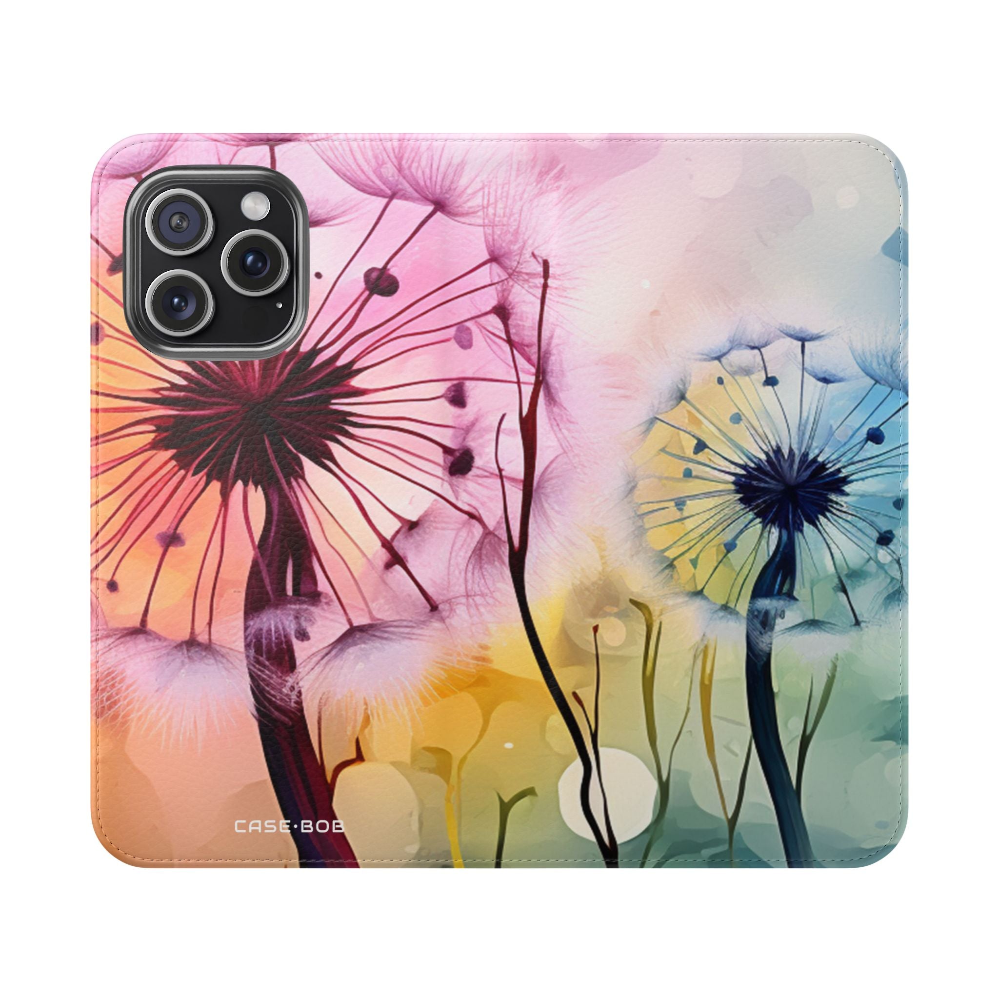 Dandelion Glow - iPhone 15 Pro Max Case - Wallet