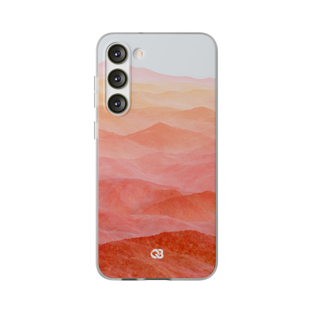 Alpenglow Ridge Vista · Lite Phone Case for Samsung · Orange