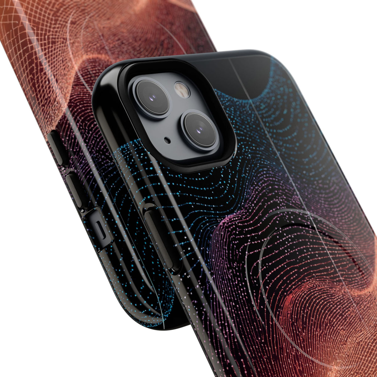 Spectral Elevation · Tough 2.0 Magnetic Phone Case for iPhone · Orange