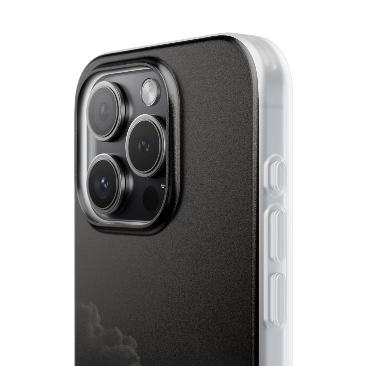 Crimson Fog Void · Lite Phone Case for iPhone · Black