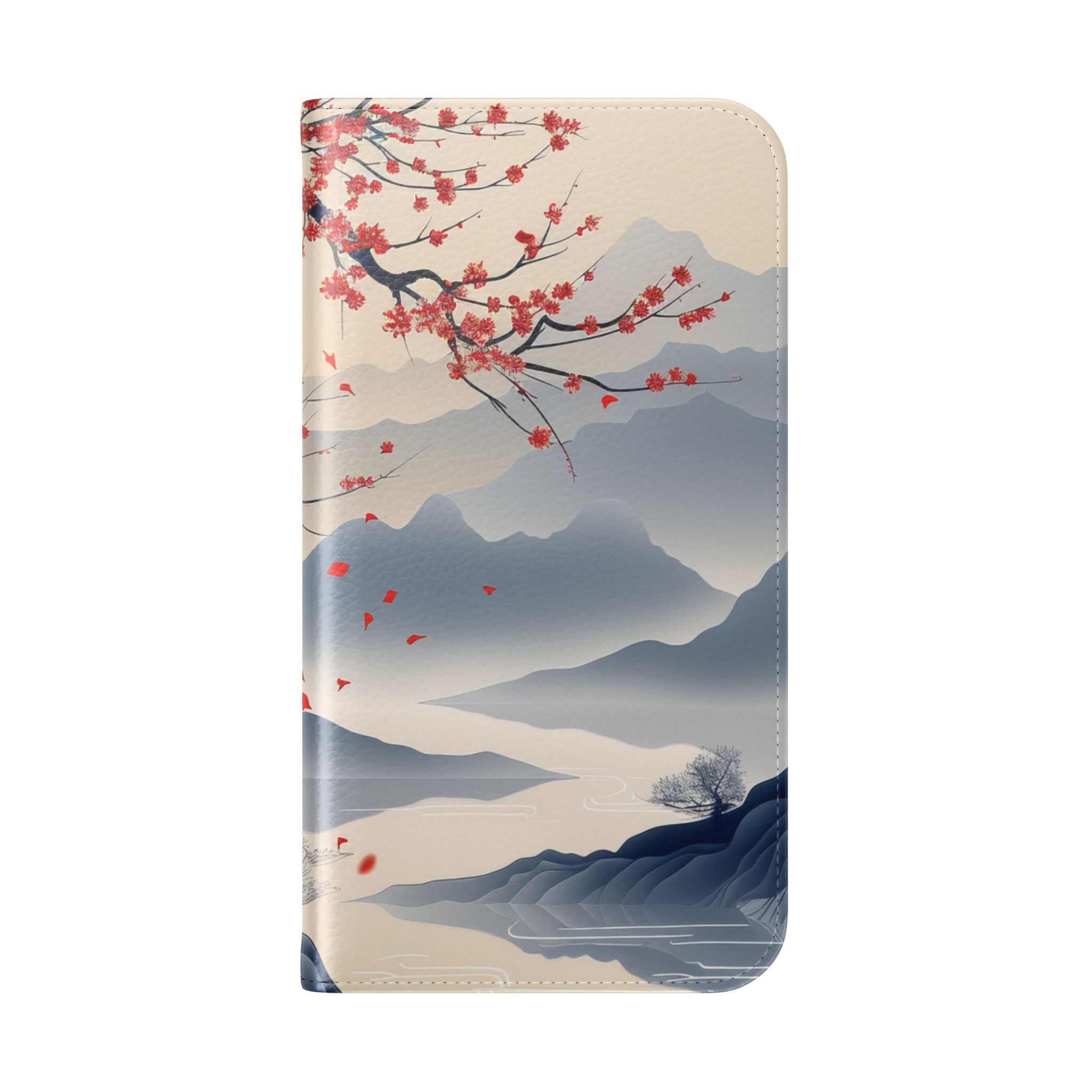 Crimson Branch Moonlight - iPhone 15 Case - Wallet
