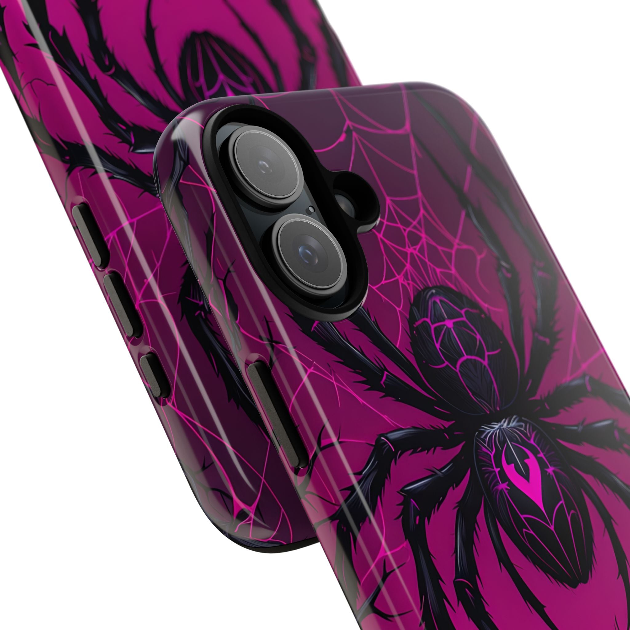 Obsidian Neon Widow · Tough Handyhülle für iPhone