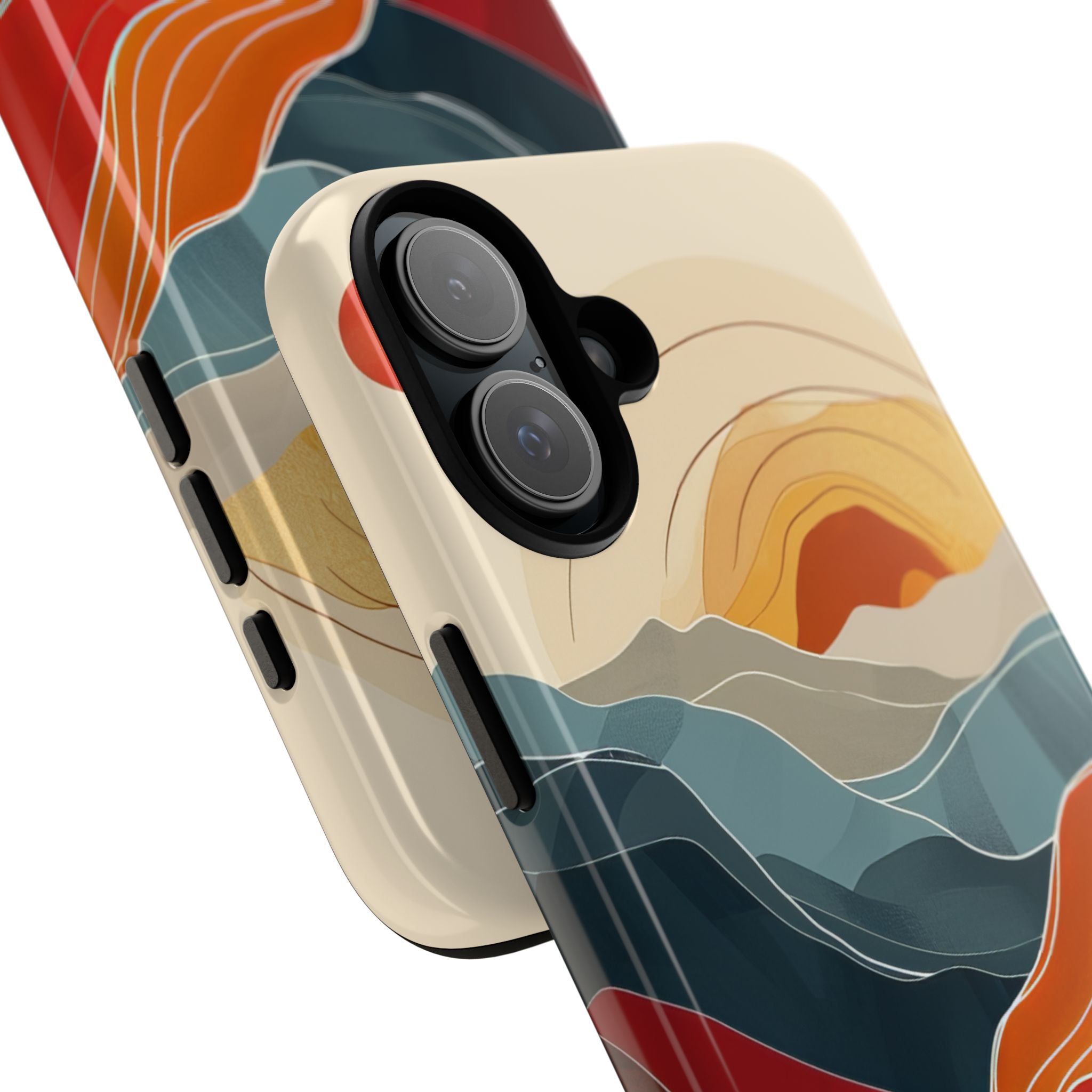 Sunset Hills iPhone 16 Plus Case - Tough