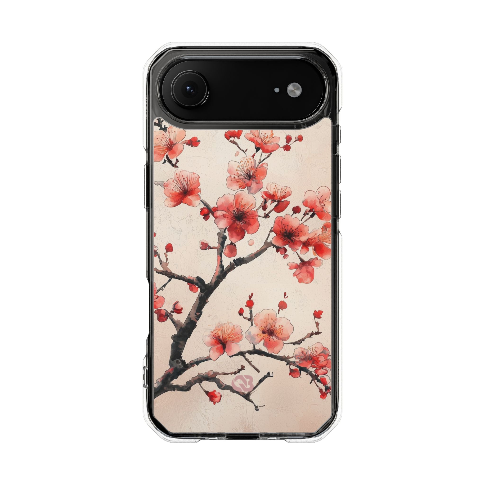 Crimson Silk Flora · Impact Handyhülle für iPhone · Magsafe