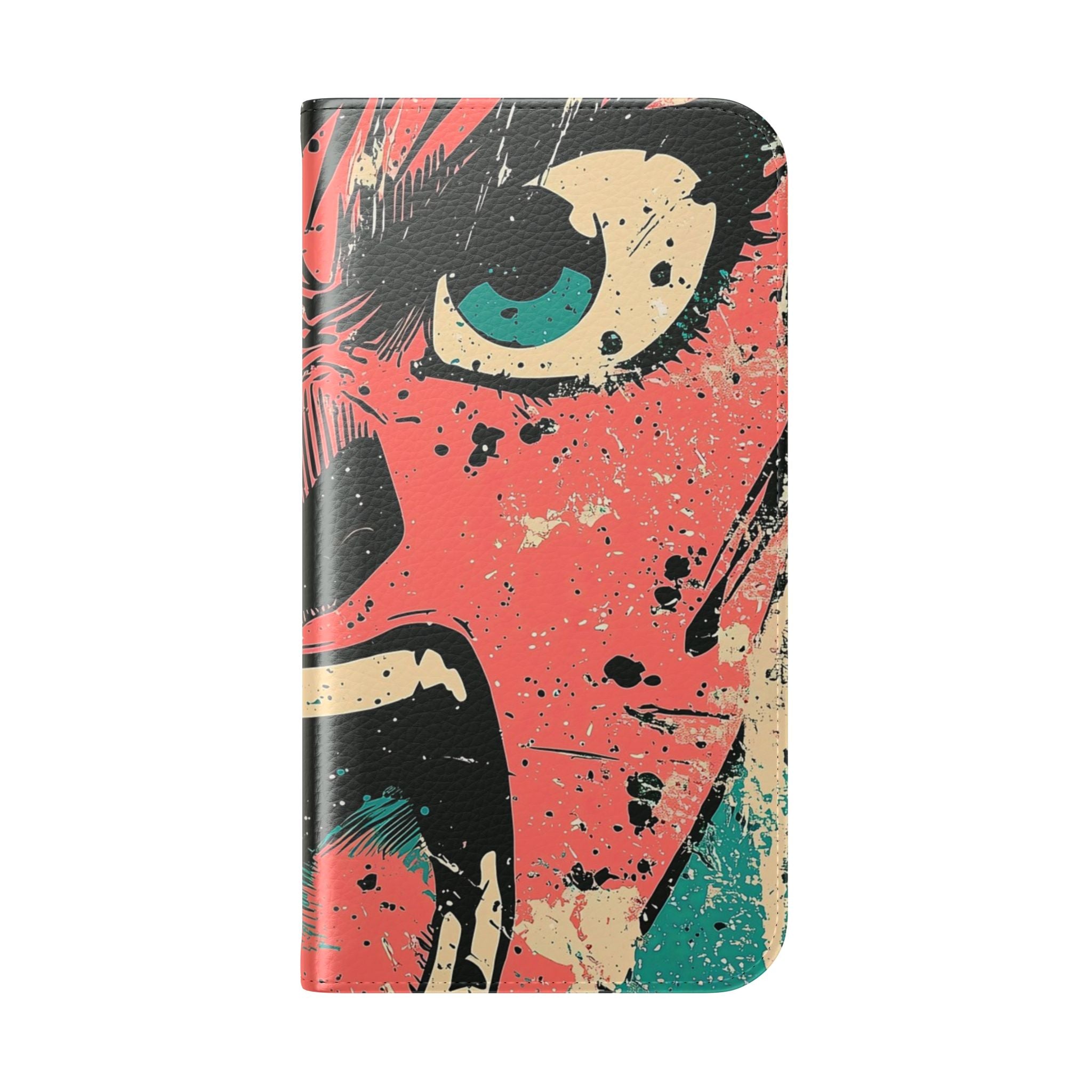 Shouting Face Burst - iPhone 15 Case - Wallet