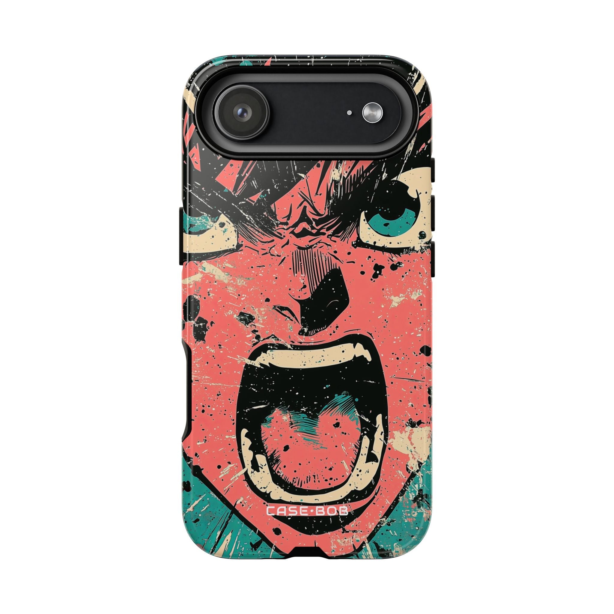 Screaming Face Pink iPhone 17 Air Case - Tough - CASE•BOB