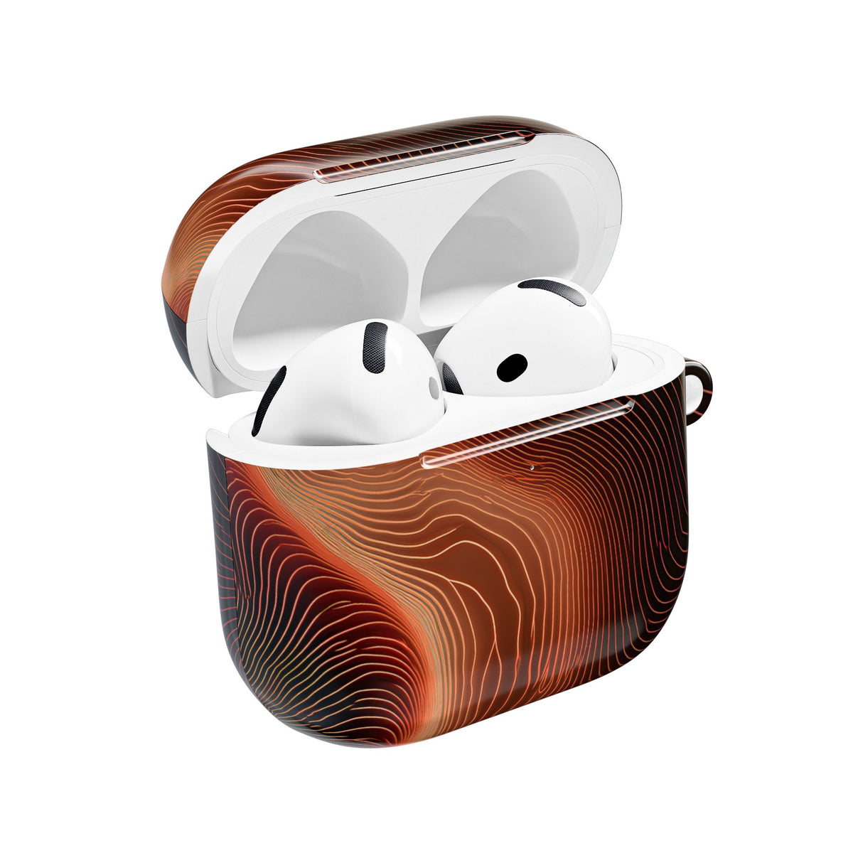 Caldera Ridge · Hard Case for AirPods & AirPods Pro · Orange