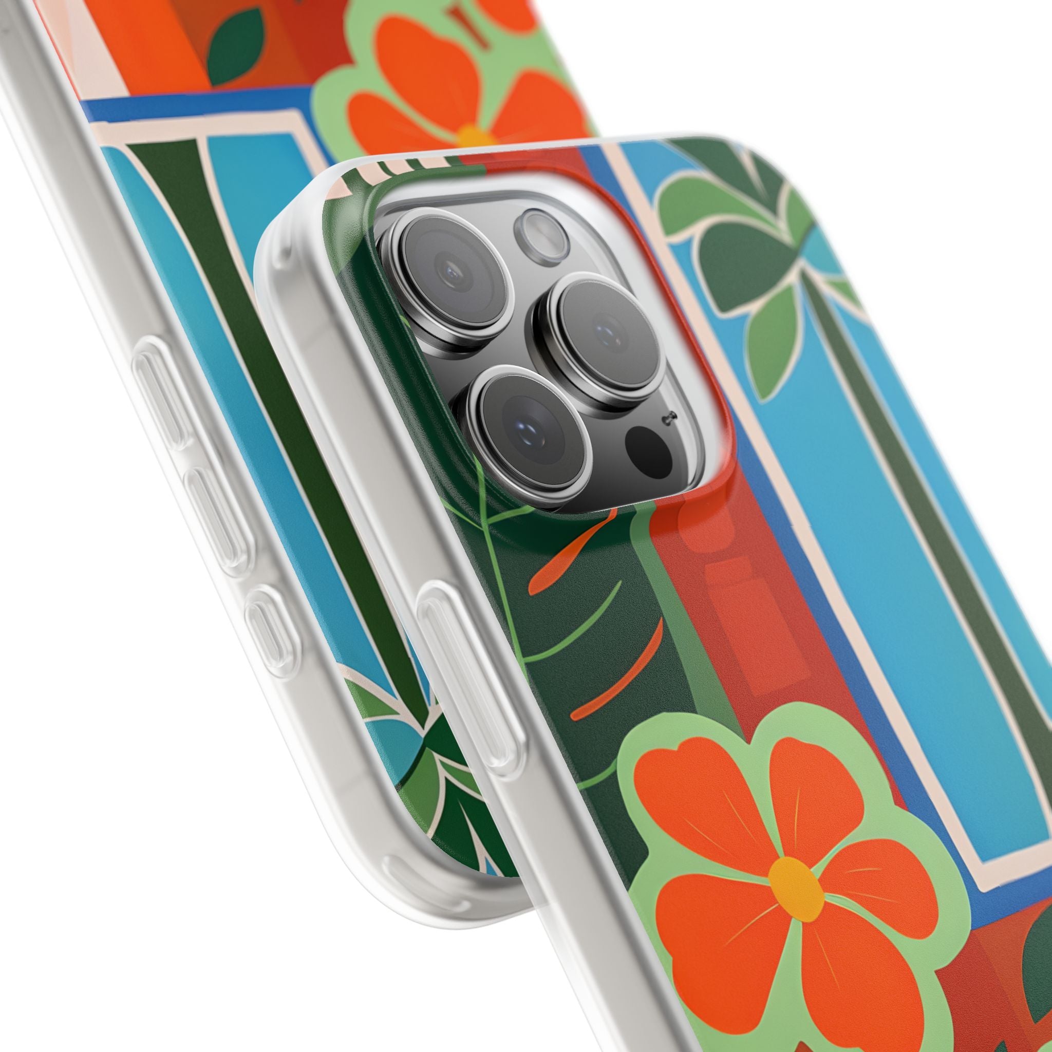 Orange Blossom Burst iPhone 16 Pro Max Case - Soft