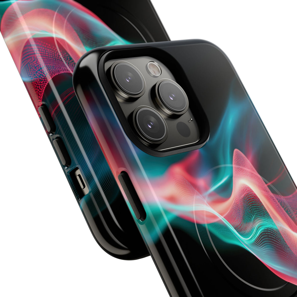 Digital Frequency · Tough 2.0 Magnetic Phone Case for iPhone · Black