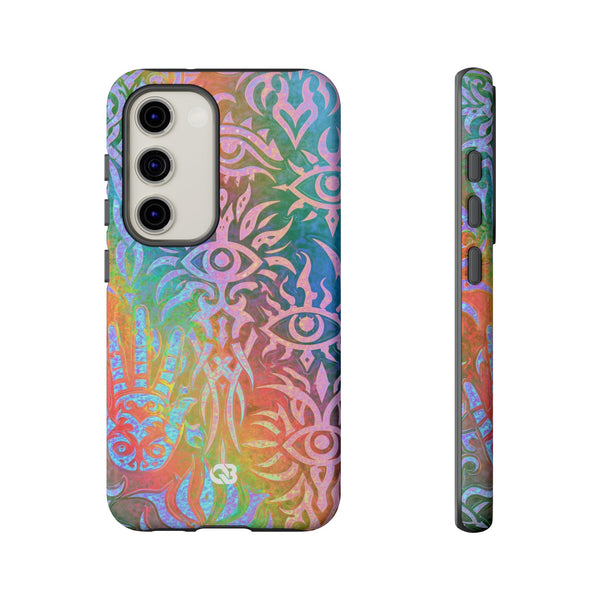 Chromatic Mystic Sigil · Tough Phone Case for Samsung · Blue