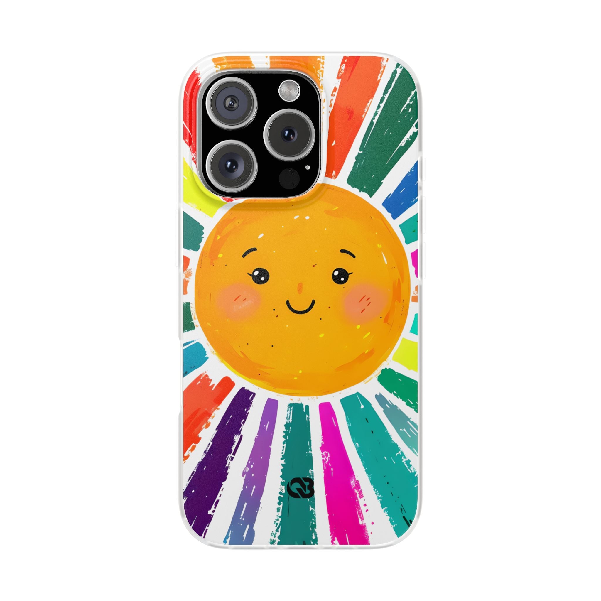 Vibrant Solar Smile · Soft Phone Case for iPhone