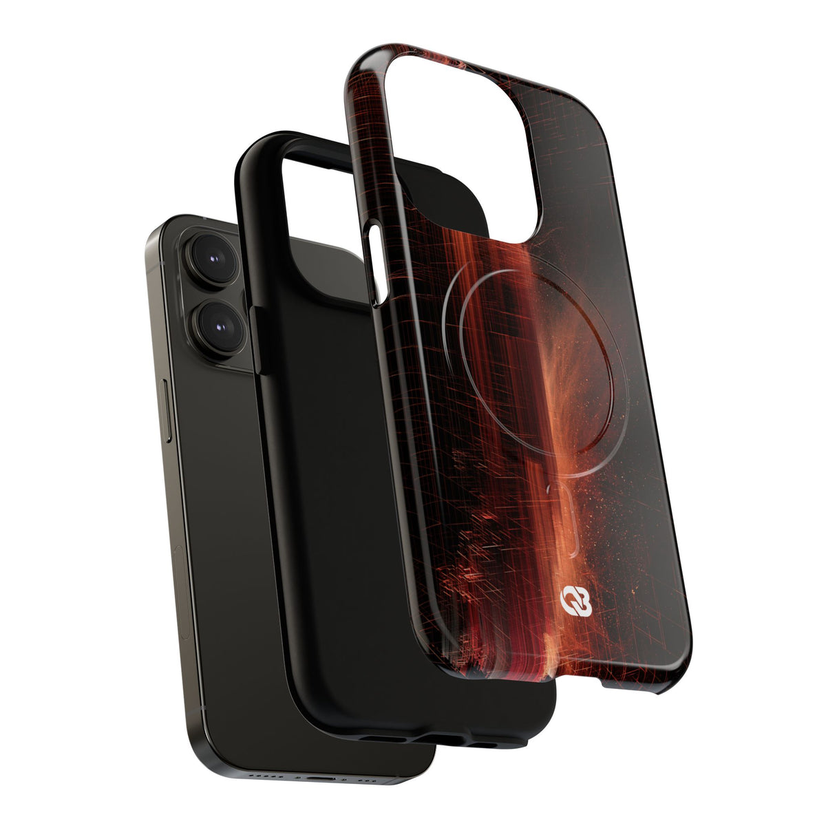 Luminous Monolith · Tough 2.0 Magnetic Phone Case for iPhone · Black