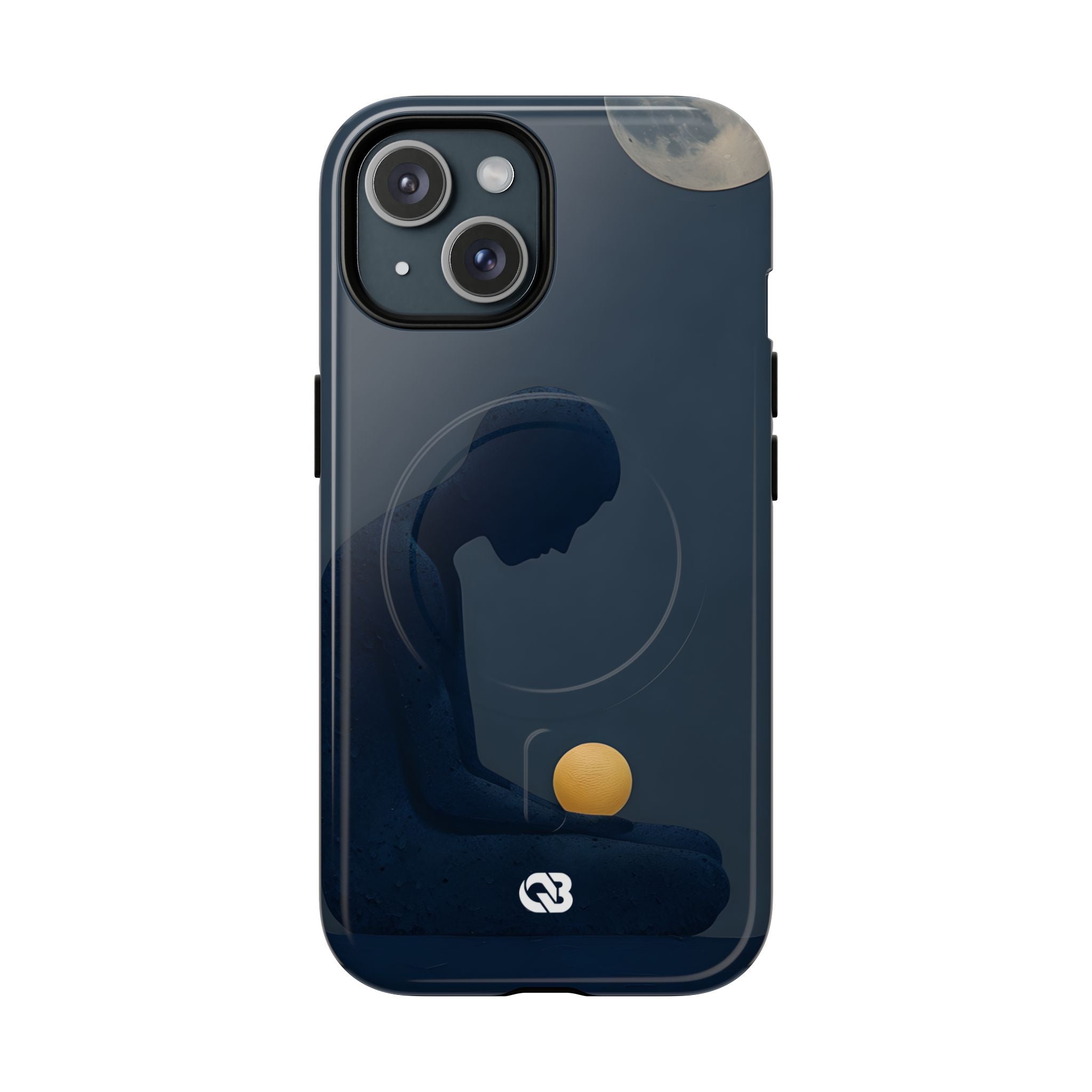 Obsidian Lunar Orb · Tough+ Phone Case for iPhone · Magsafe