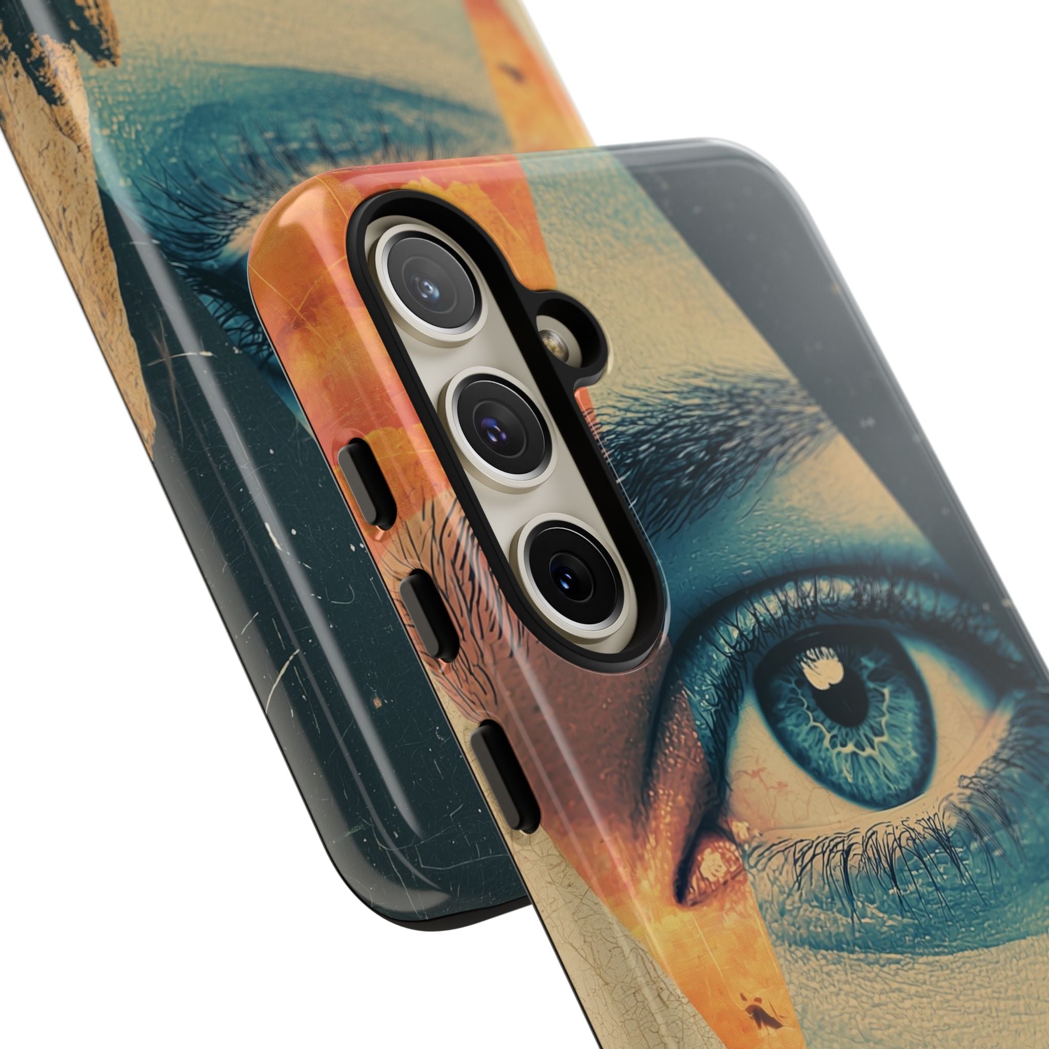 Fragmented Peak Gaze · Tough Phone Case for Samsung