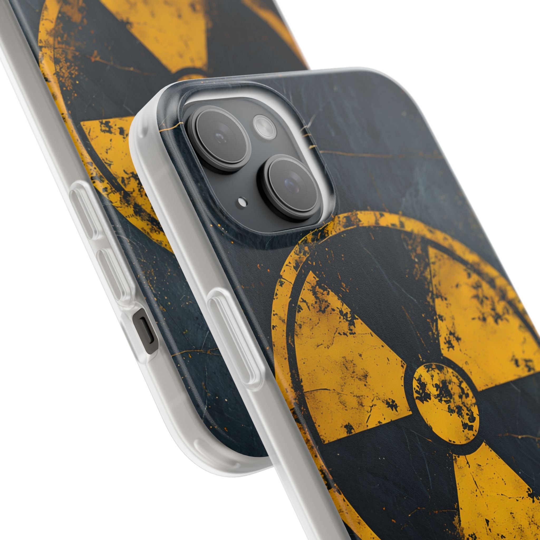 Industrial Decay Warning · Soft Phone Case for iPhone