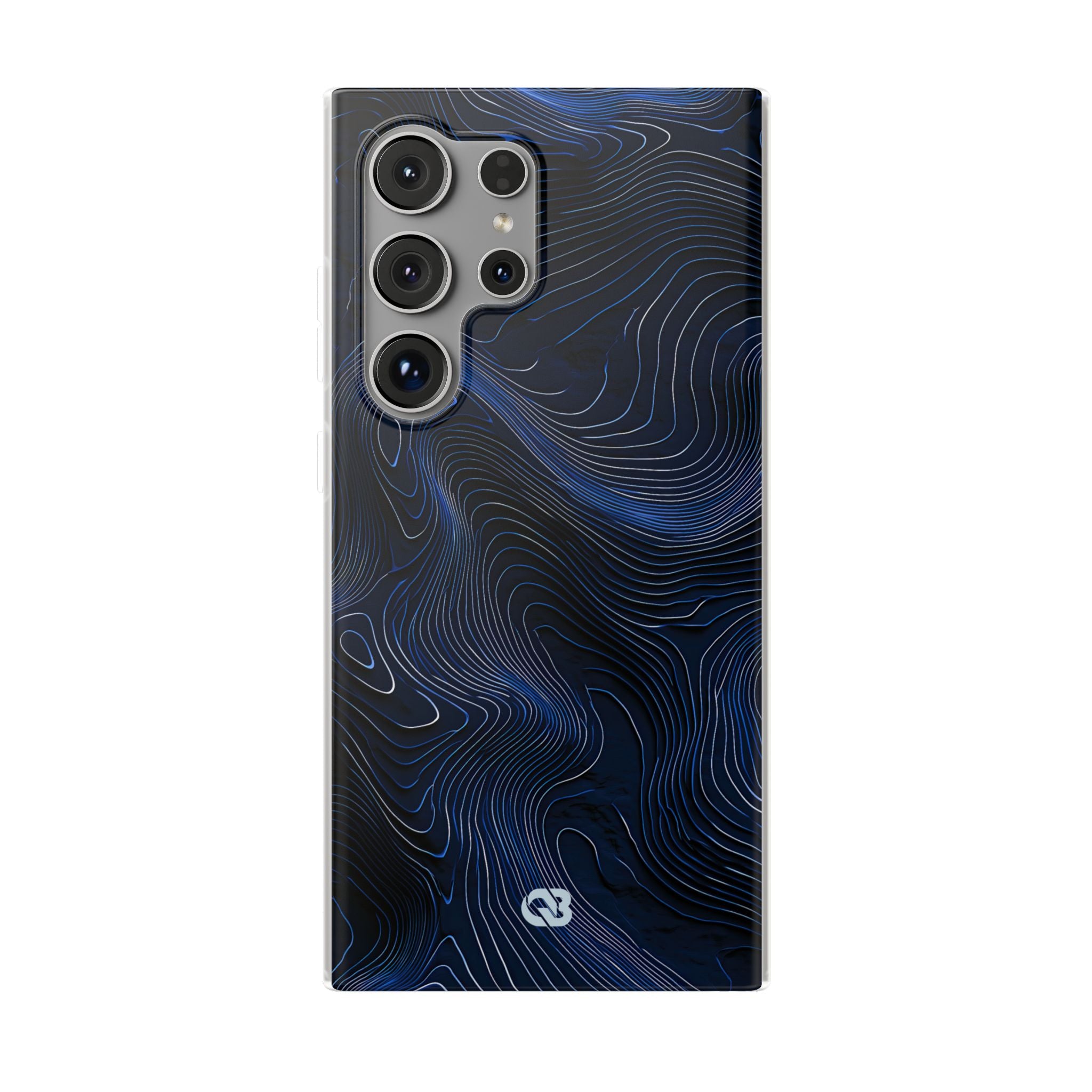 Blue Lite Phone Case for Samsung - Cobalt Contour Ridge