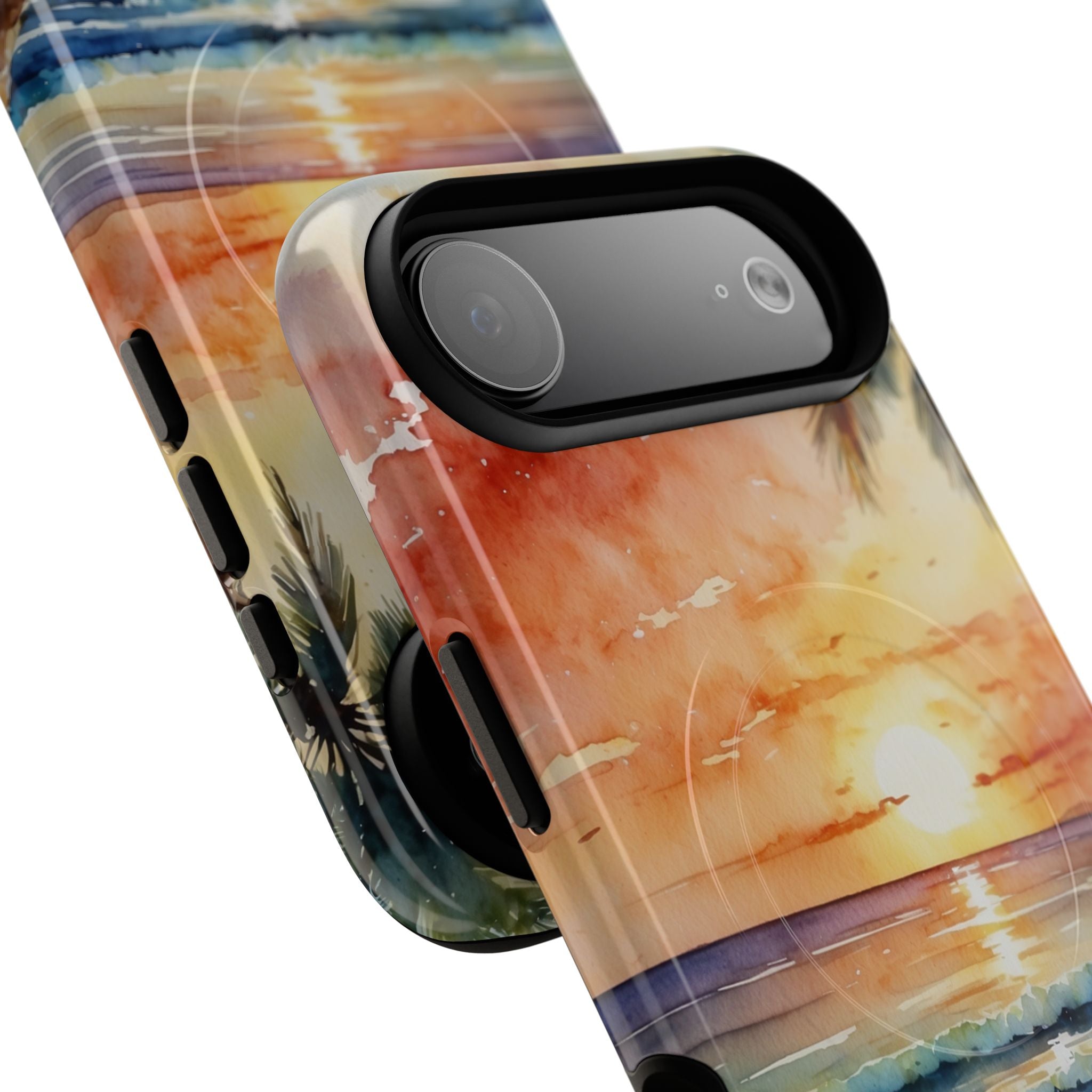 Sunset Palm iPhone 17 Air Case - Tough+ - CASE•BOB