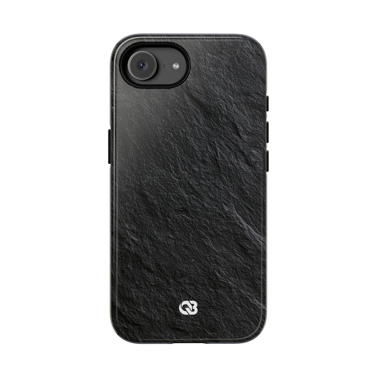 Obsidian Slate · Tough Phone Case for iPhone · Black