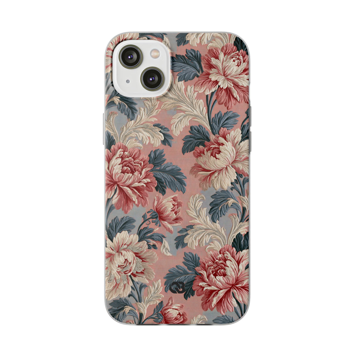 Blush Peony Jacquard · Lite Phone Case for iPhone · Pink