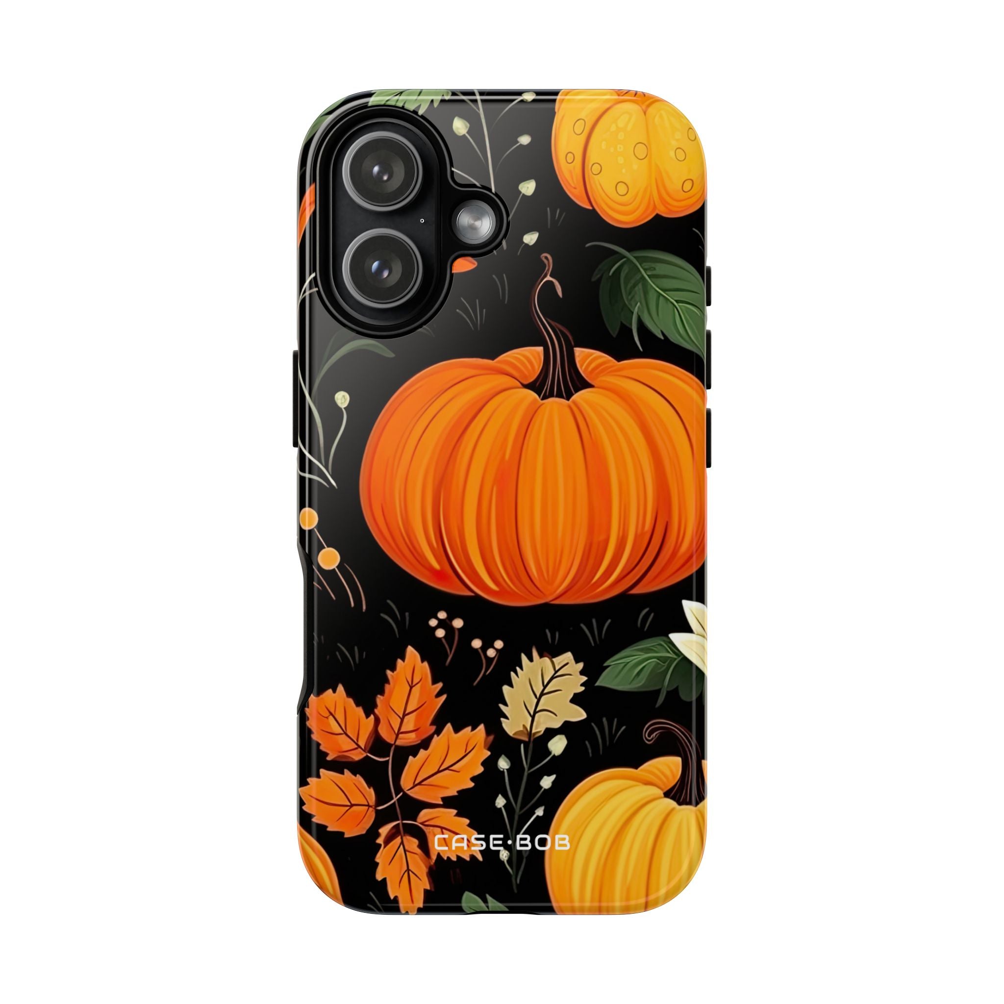 Pumpkin Glow iPhone 17 Case - Tough - CASE•BOB