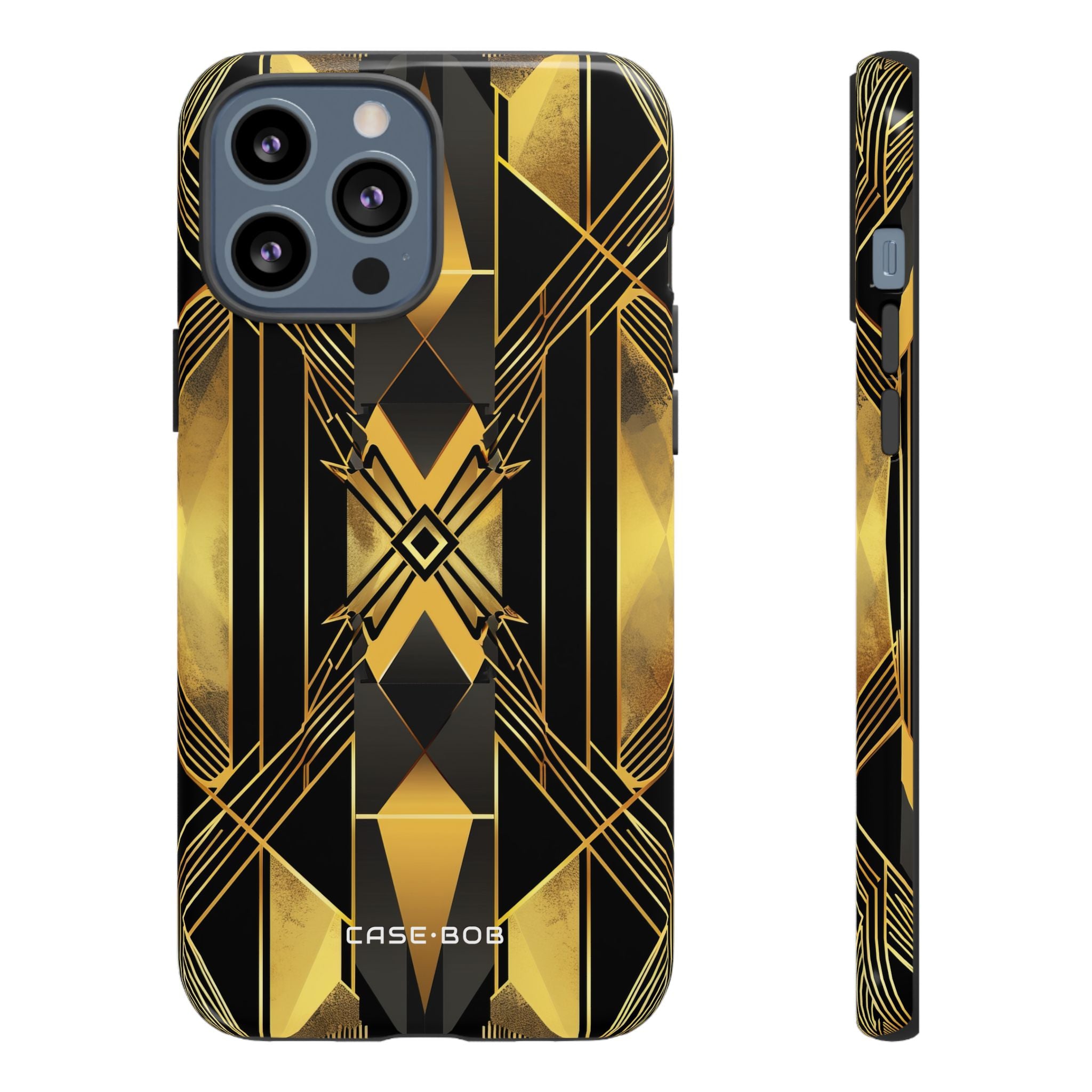Golden Diamond Radiance iPhone 13 Pro Max Case - Tough