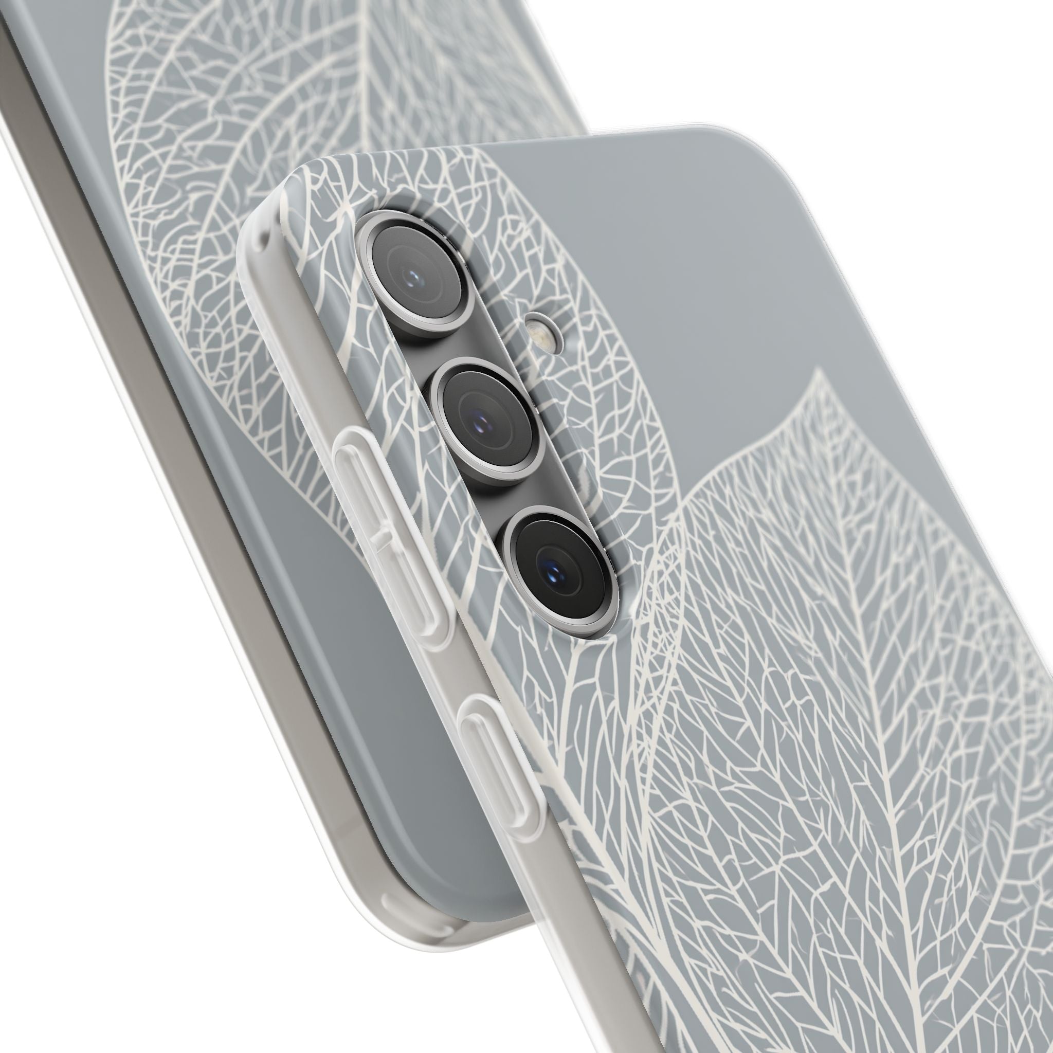 Grey Lite Phone Case for Samsung - Frosted Ash Veins