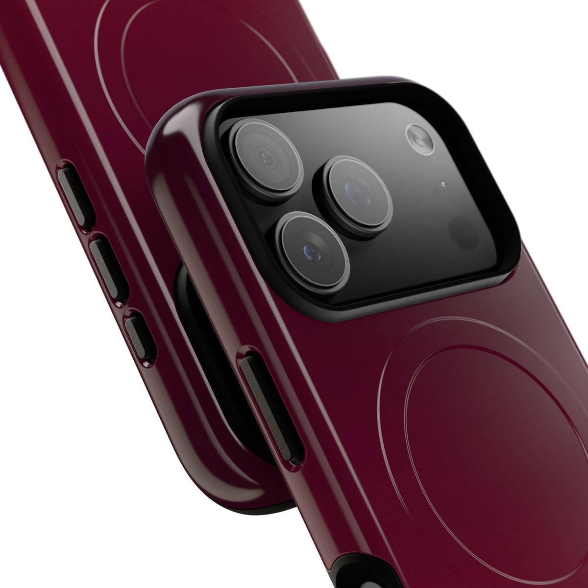 Red Tough 2.0 Magsafe Phone Case for iPhone - Deep Sangria Gradient