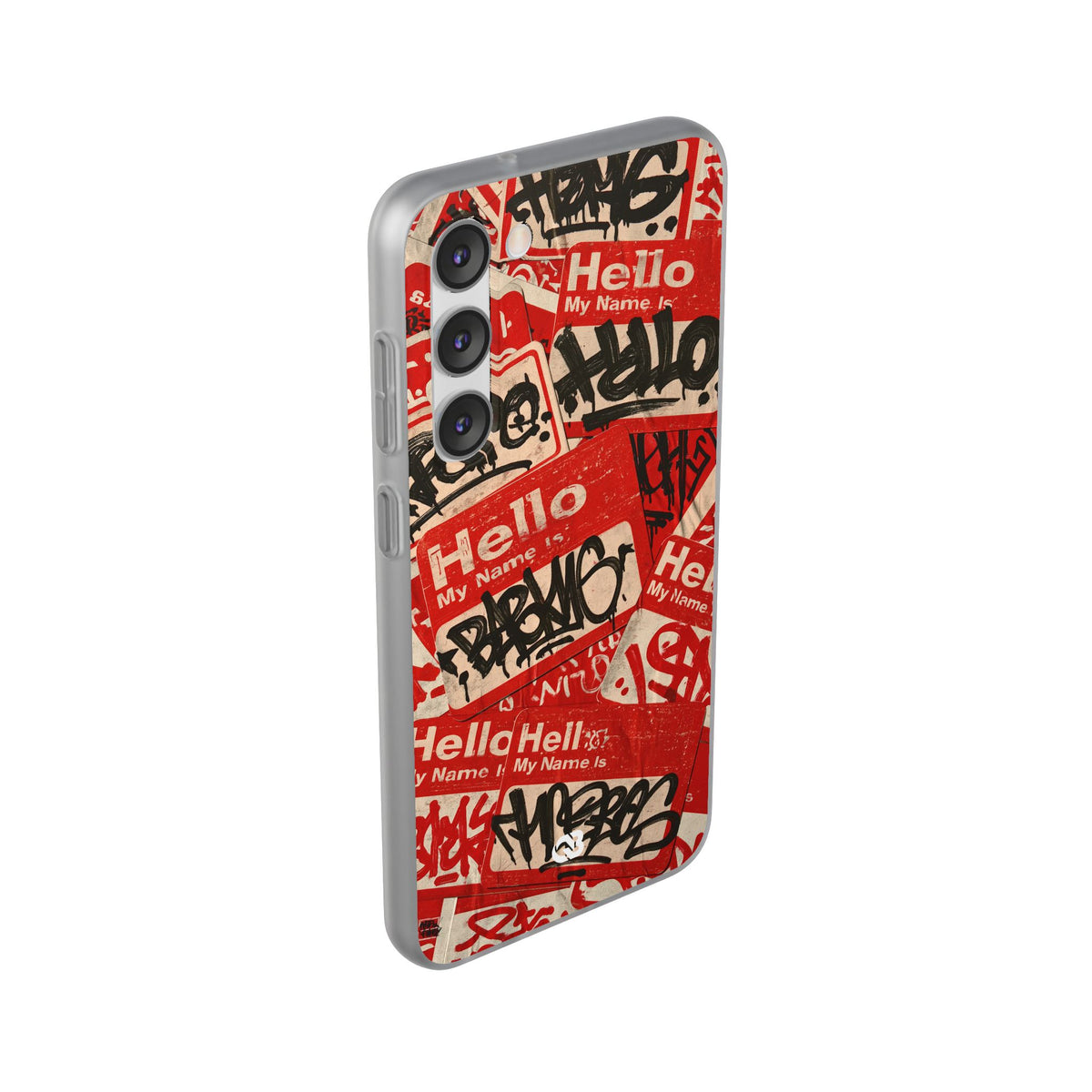 Slap Tag Collage · Lite Phone Case for Samsung · Red
