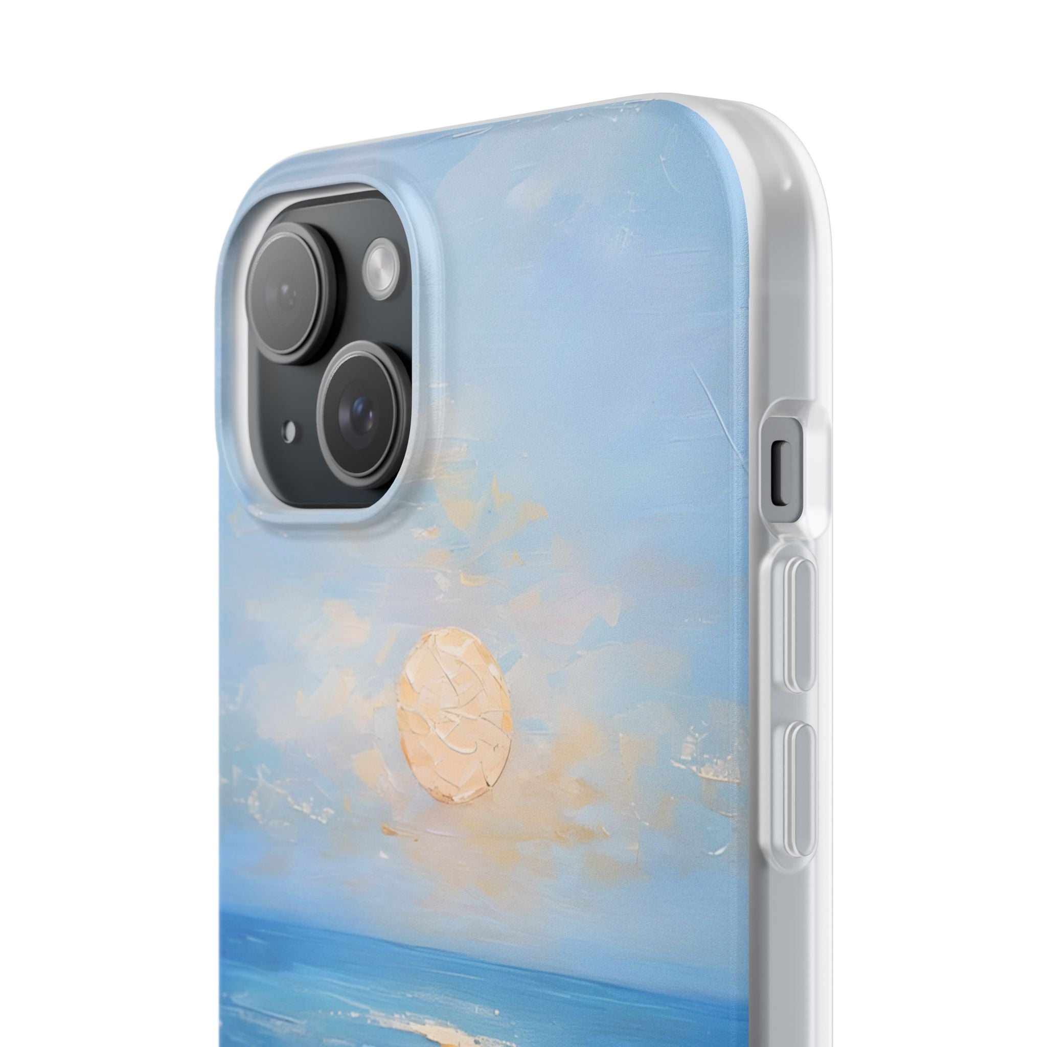 Sun de Costa Cerúlea · Capa de Telefone Soft para iPhone