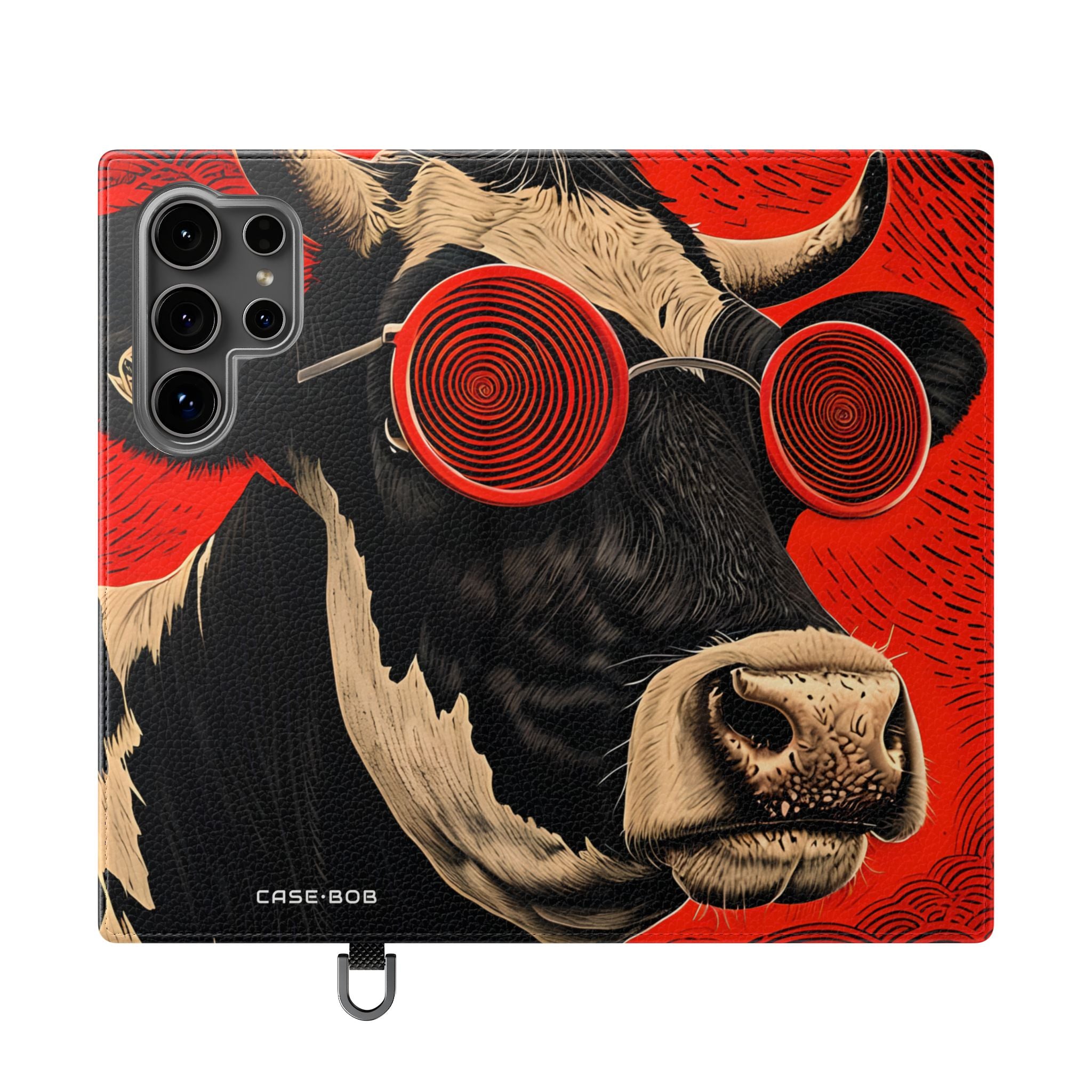 Spiral Cow Vision - Samsung S24 Ultra Case - Wallet
