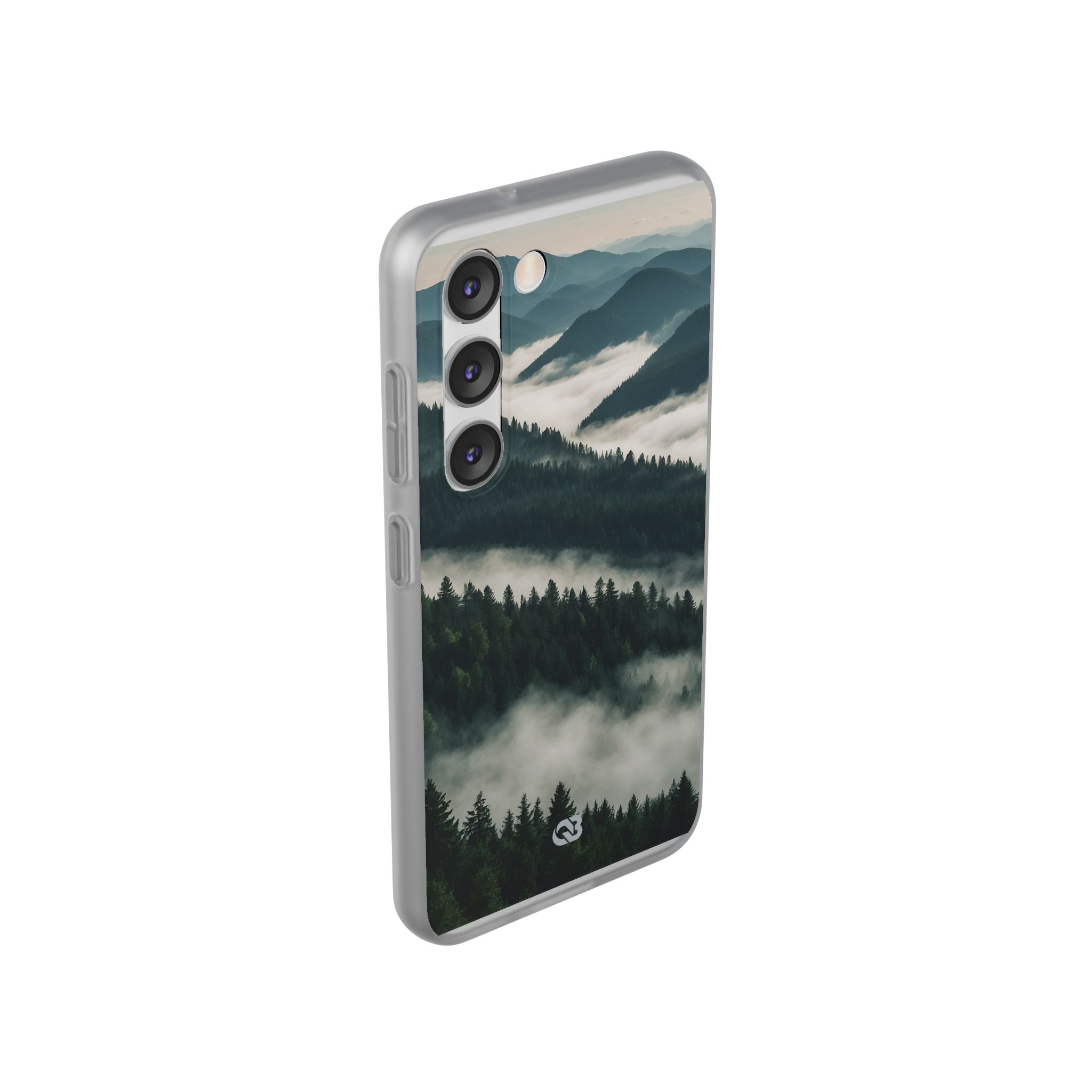 Misty Pine Peaks · Soft Phone Case for Samsung